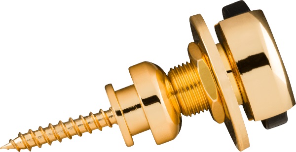 Fender Infinity Strap Locks Gold (obrázek 5)