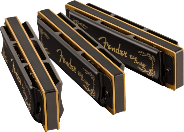 Fender Blues DeVille Harmonica Pack of 3 with Case (obrázek 5)