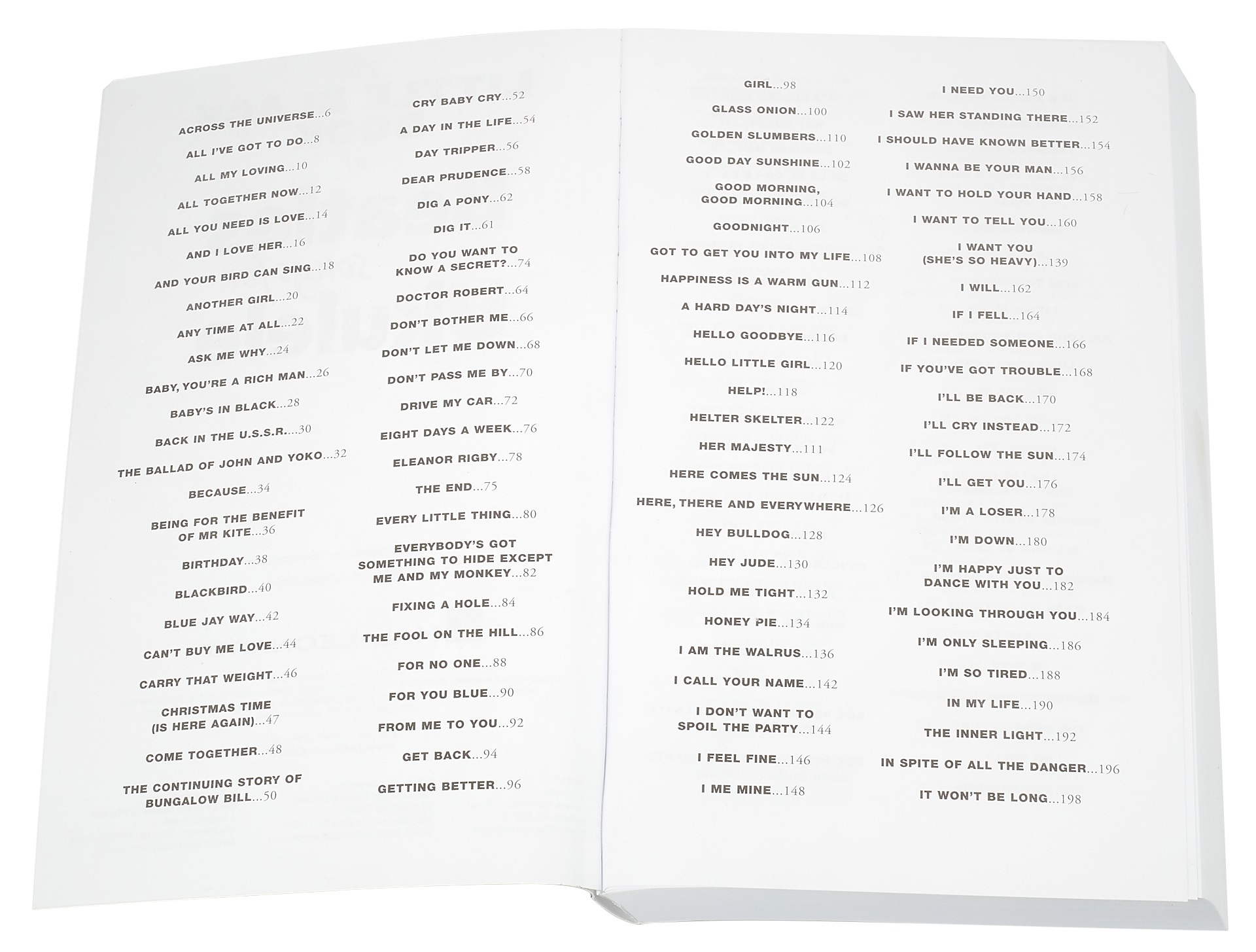 MS The Little Black Book Of Beatles Songs For Ukulele (obrázek 3)