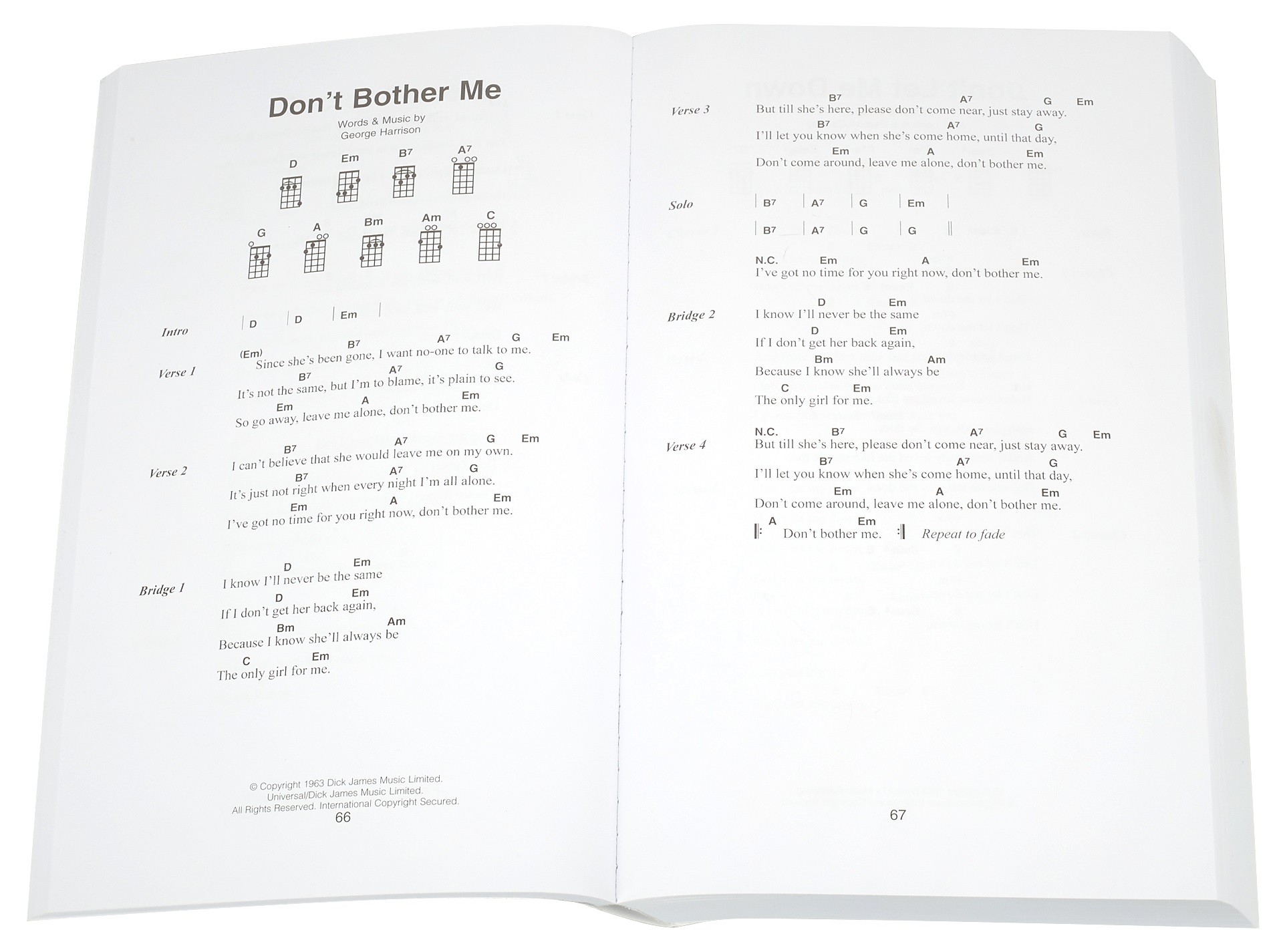 MS The Little Black Book Of Beatles Songs For Ukulele (obrázek 5)