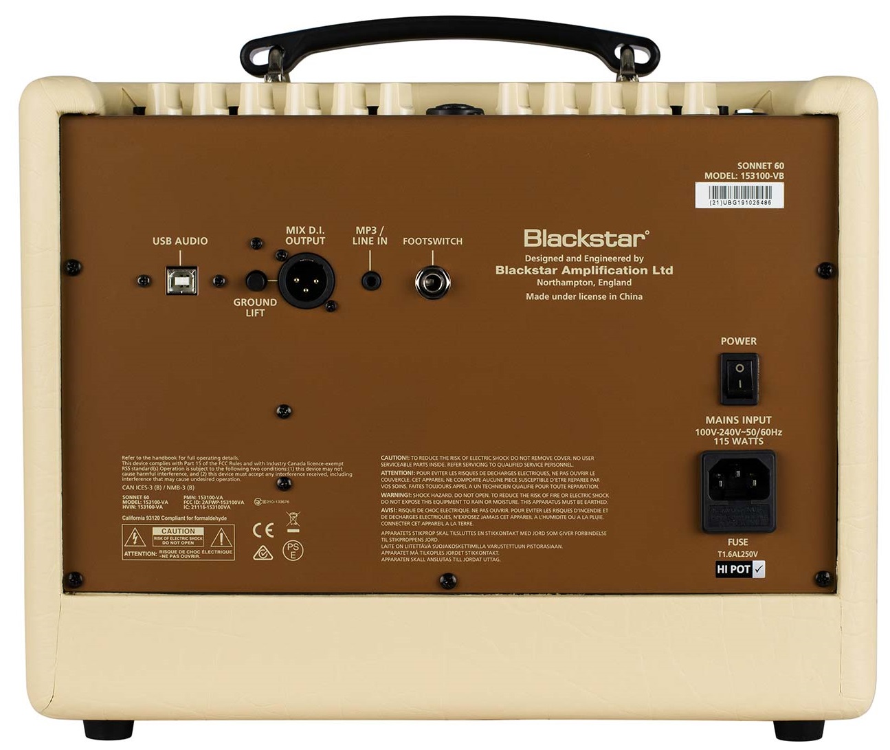 Blackstar Sonnet 60 Blonde (obrázek 5)