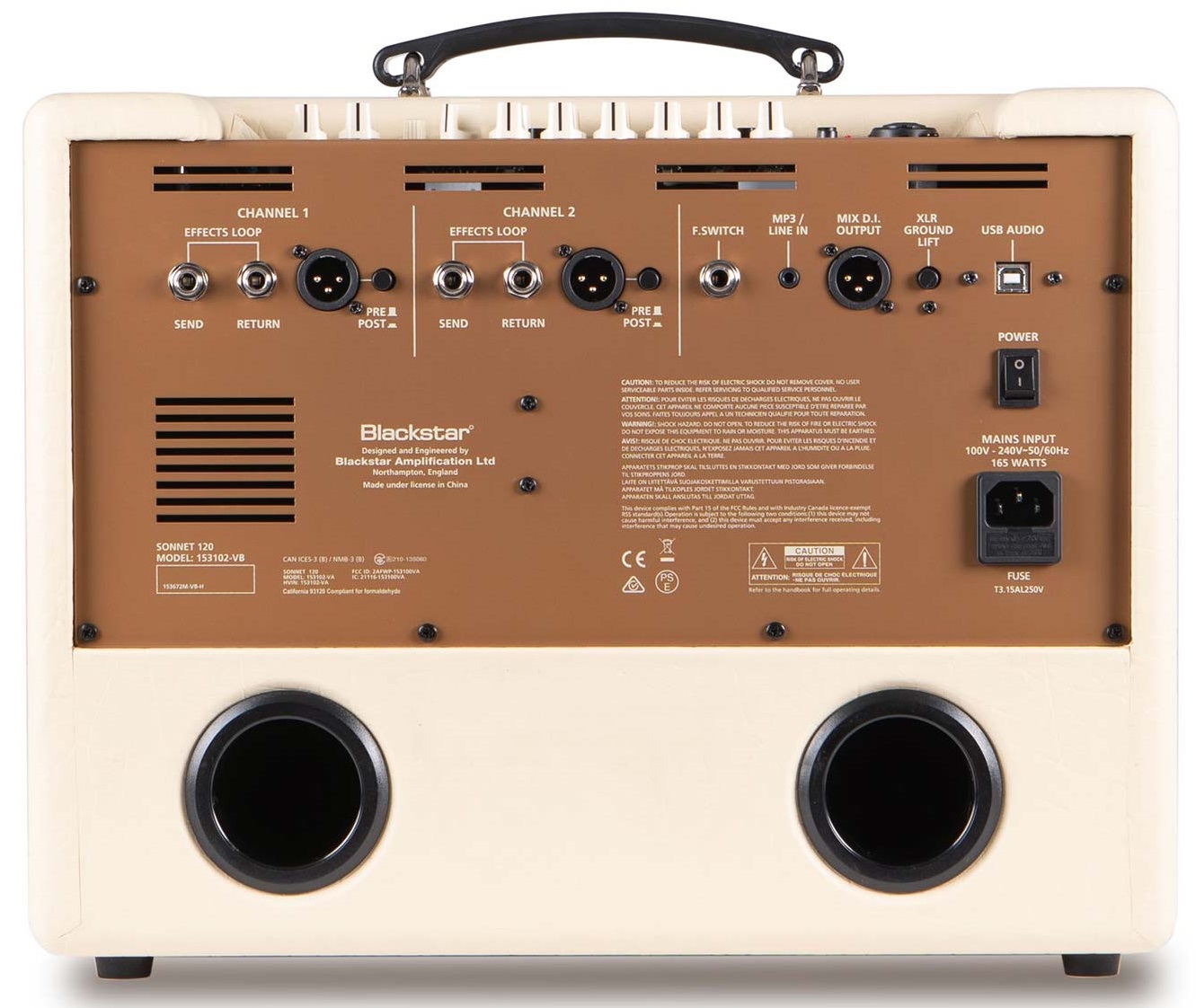 Blackstar Sonnet 120 Blonde (obrázek 5)