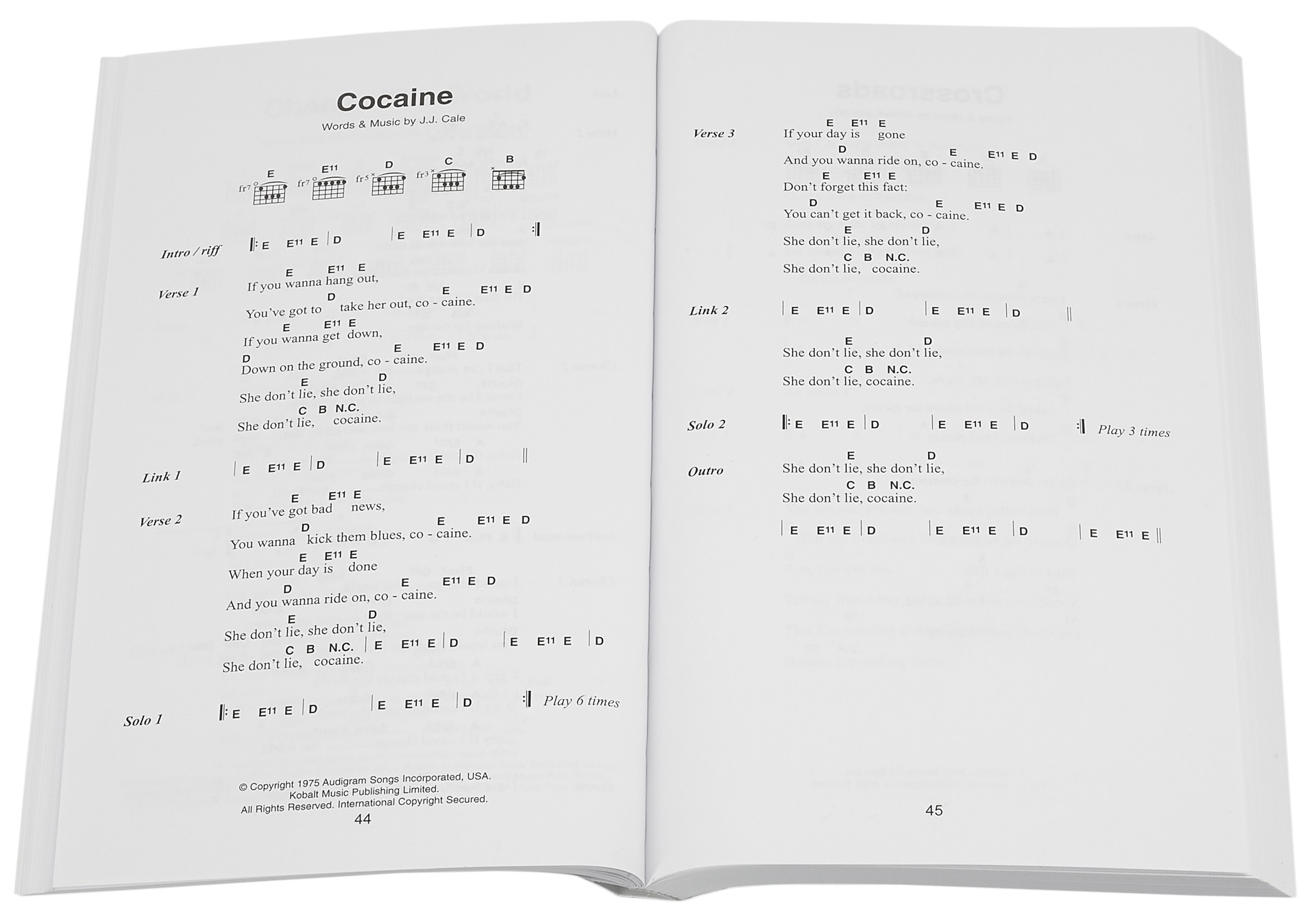 MS The Little Black Songbook: Eric Clapton (obrázek 3)