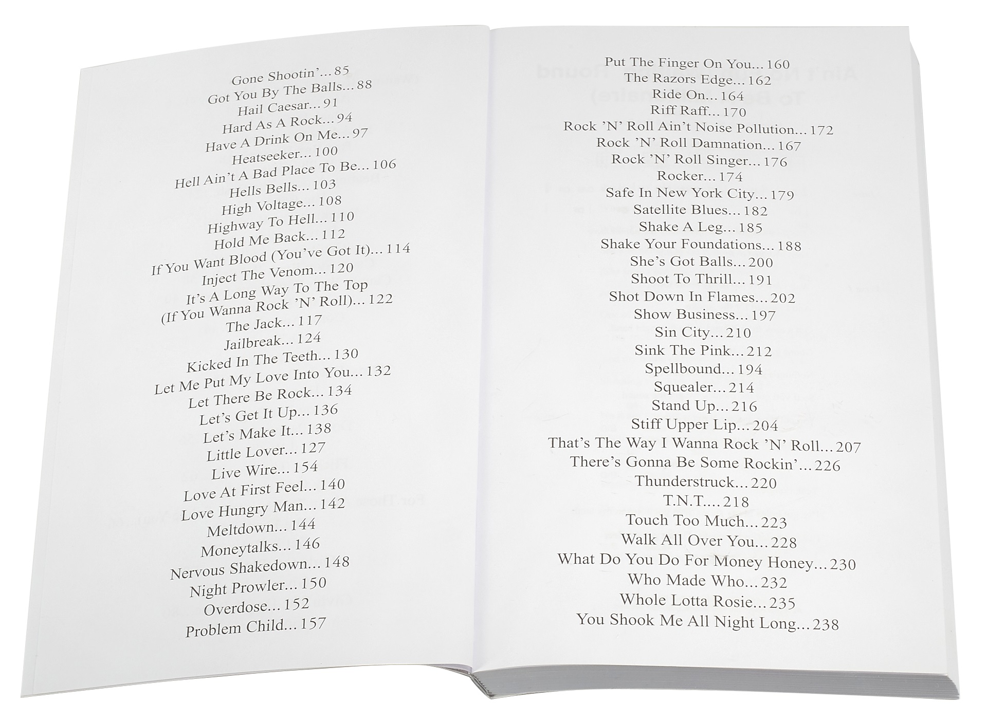 MS The Little Black Songbook: AC/DC (obrázek 4)