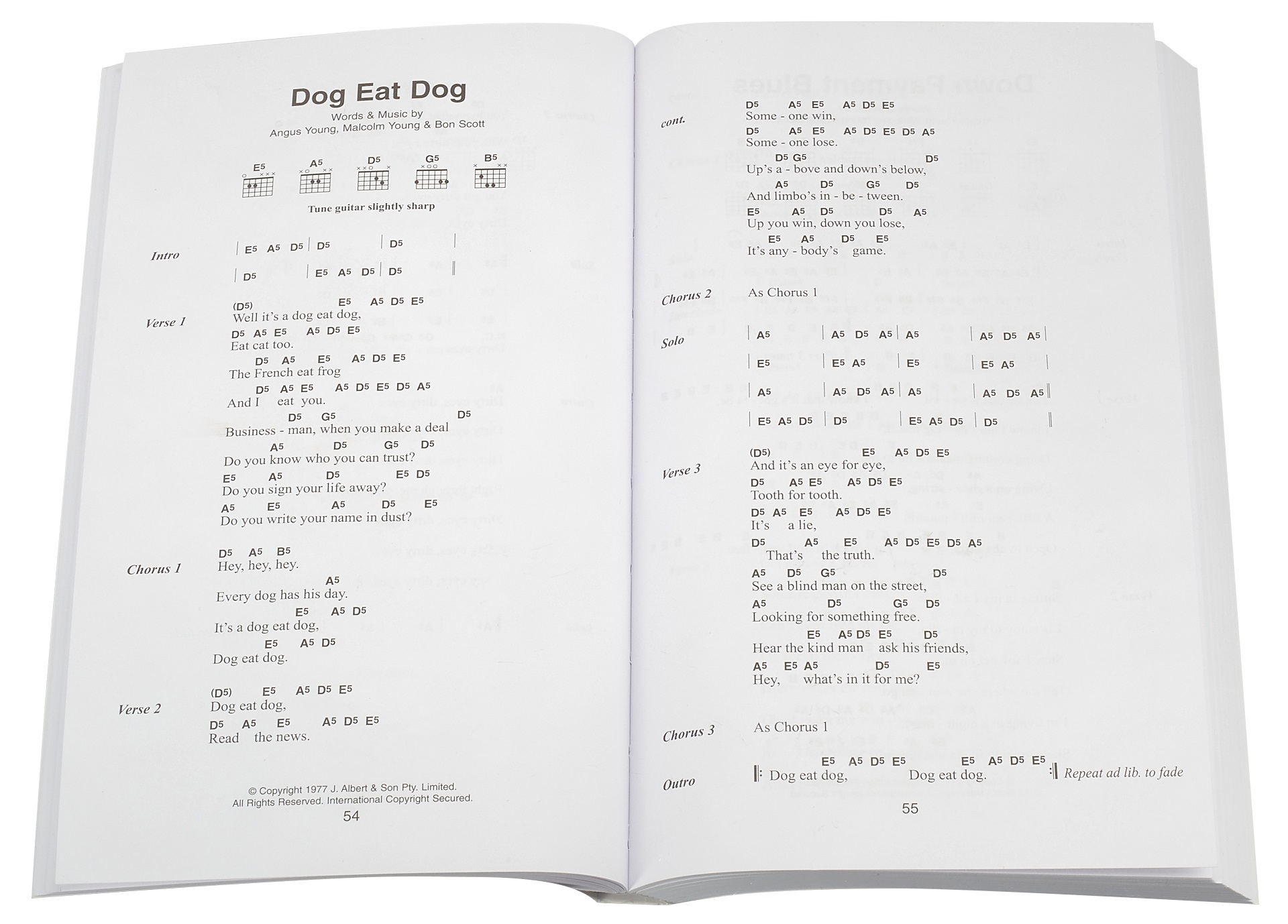 MS The Little Black Songbook: AC/DC (obrázek 5)