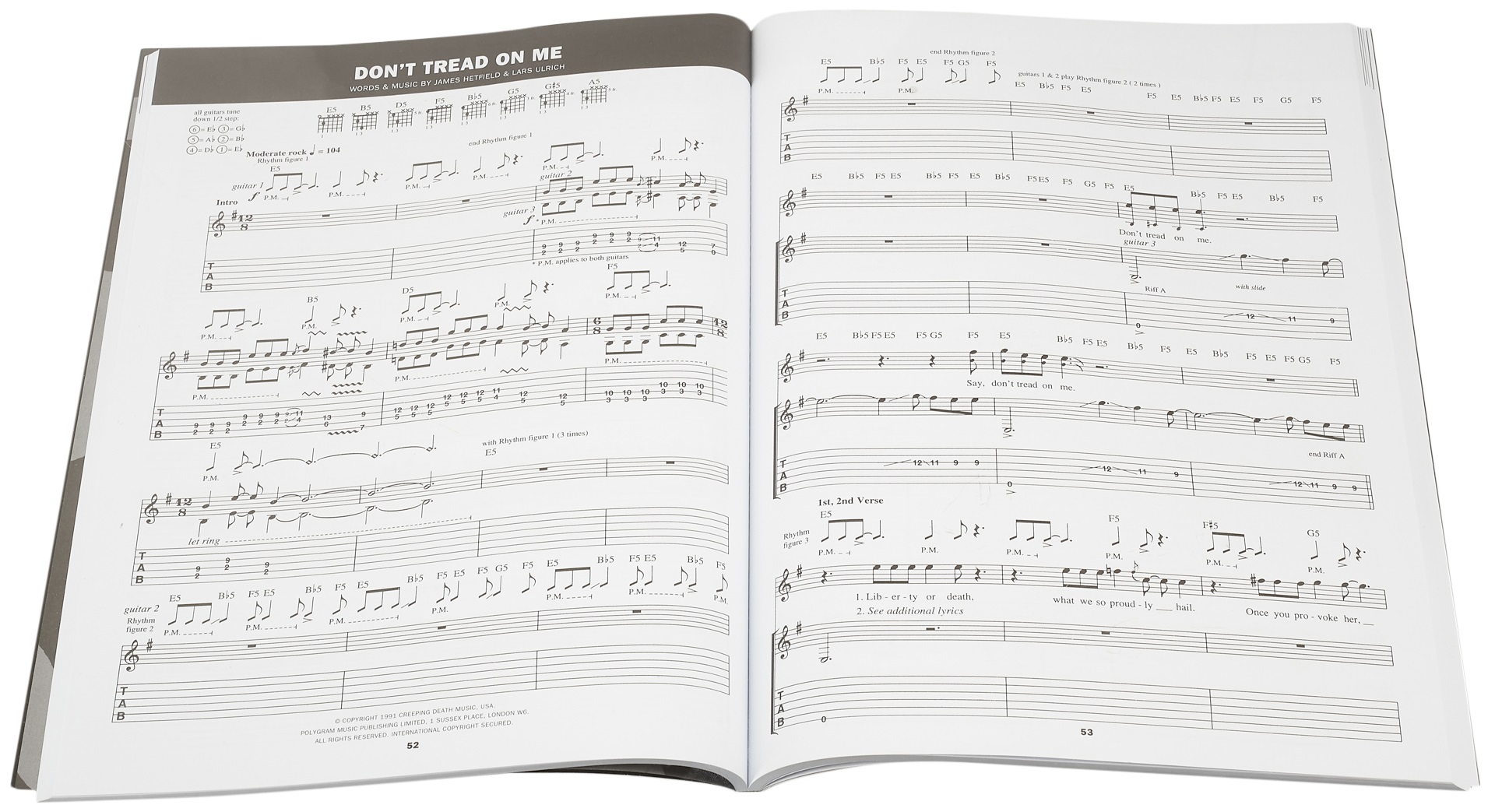 MS Metallica: The Black Album (TAB) (obrázek 3)