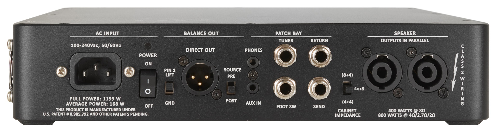 Gallien-Krueger Fusion S 800 (obrázek 4)
