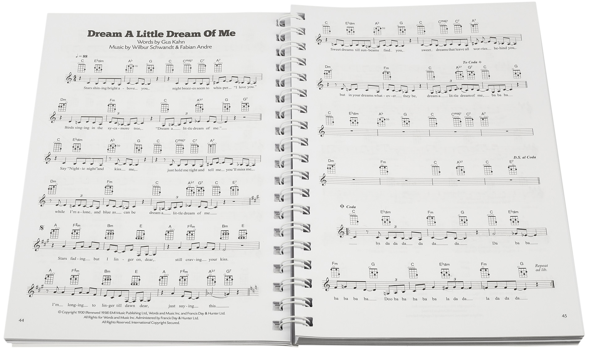 MS 101 Hits For Ukulele (The Red Book) (obrázek 3)