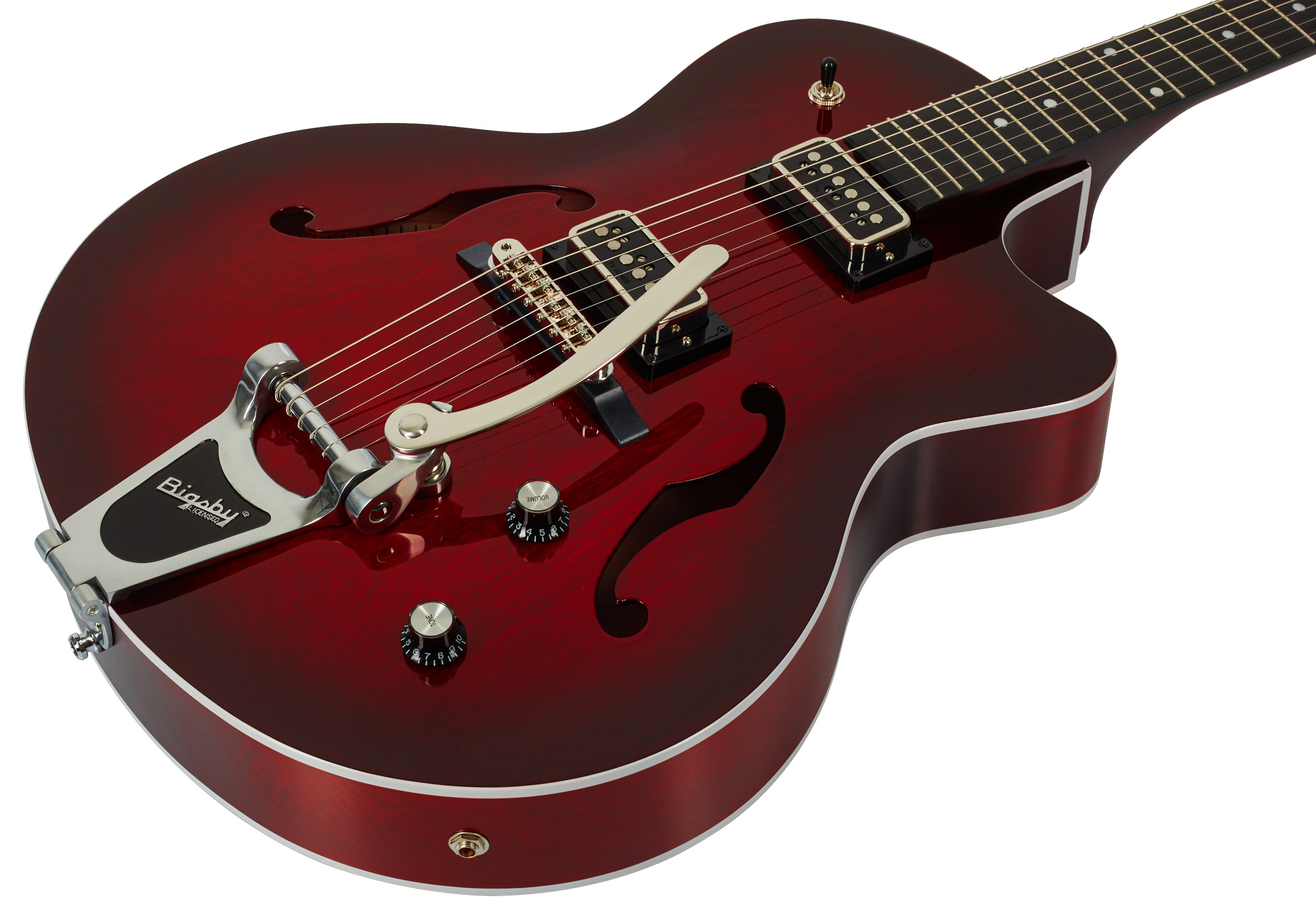 Godin 5th Avenue Uptown T-Armond Havana Burst (obrázek 3)