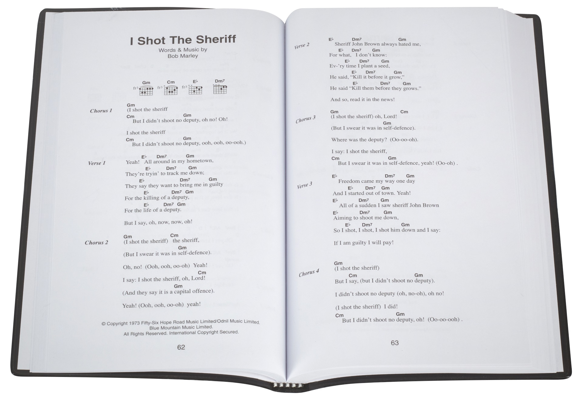 MS The Little Black Songbook: Bob Marley (obrázek 4)