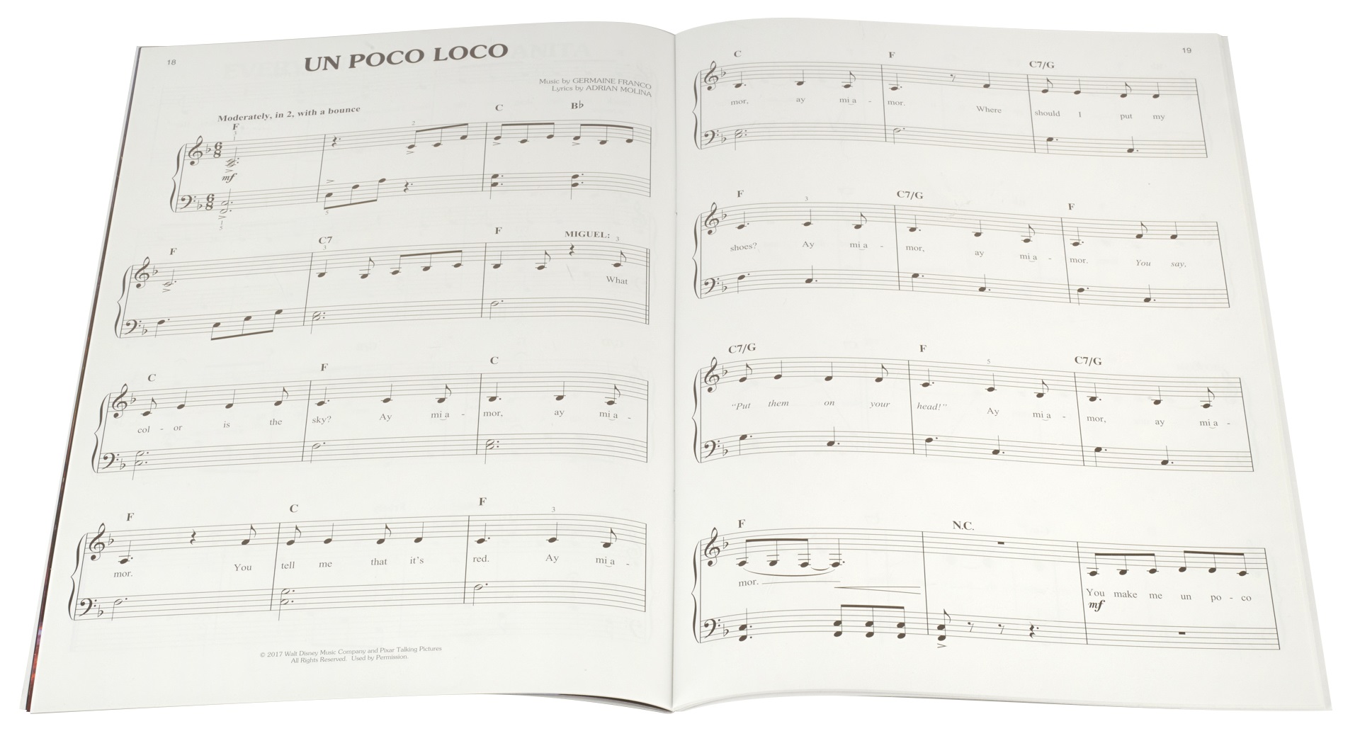 MS Disney Pixar's Coco For Easy Piano (obrázek 4)