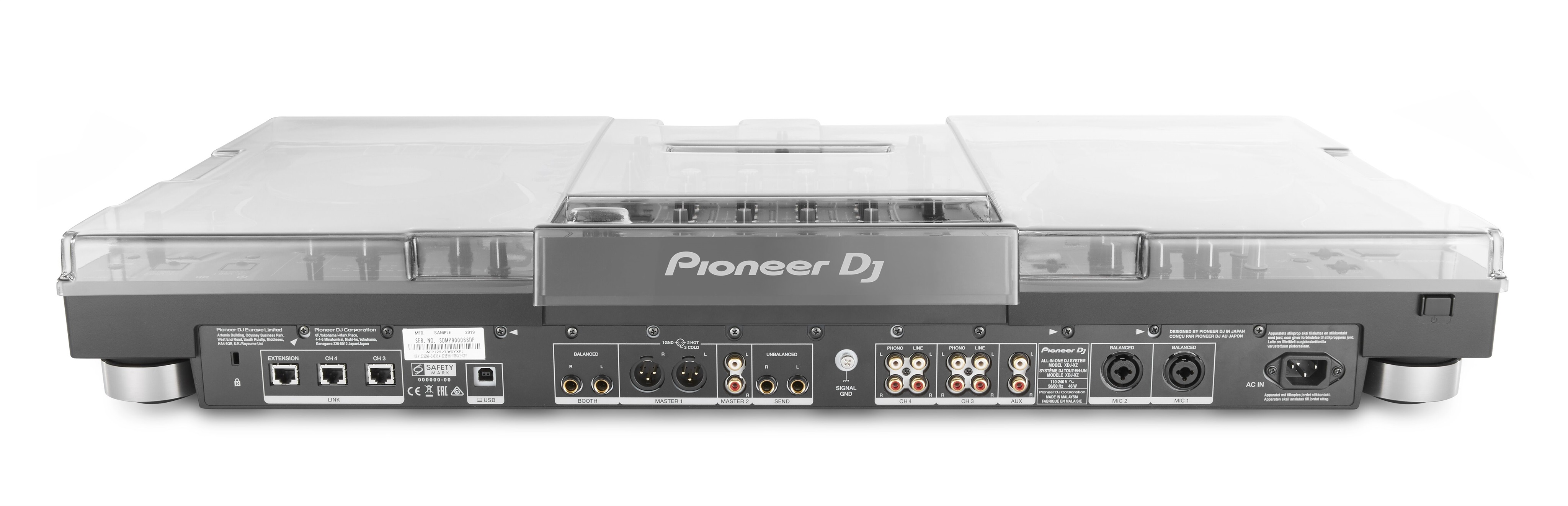 Decksaver Pioneer XDJ-XZ cover (obrázek 3)