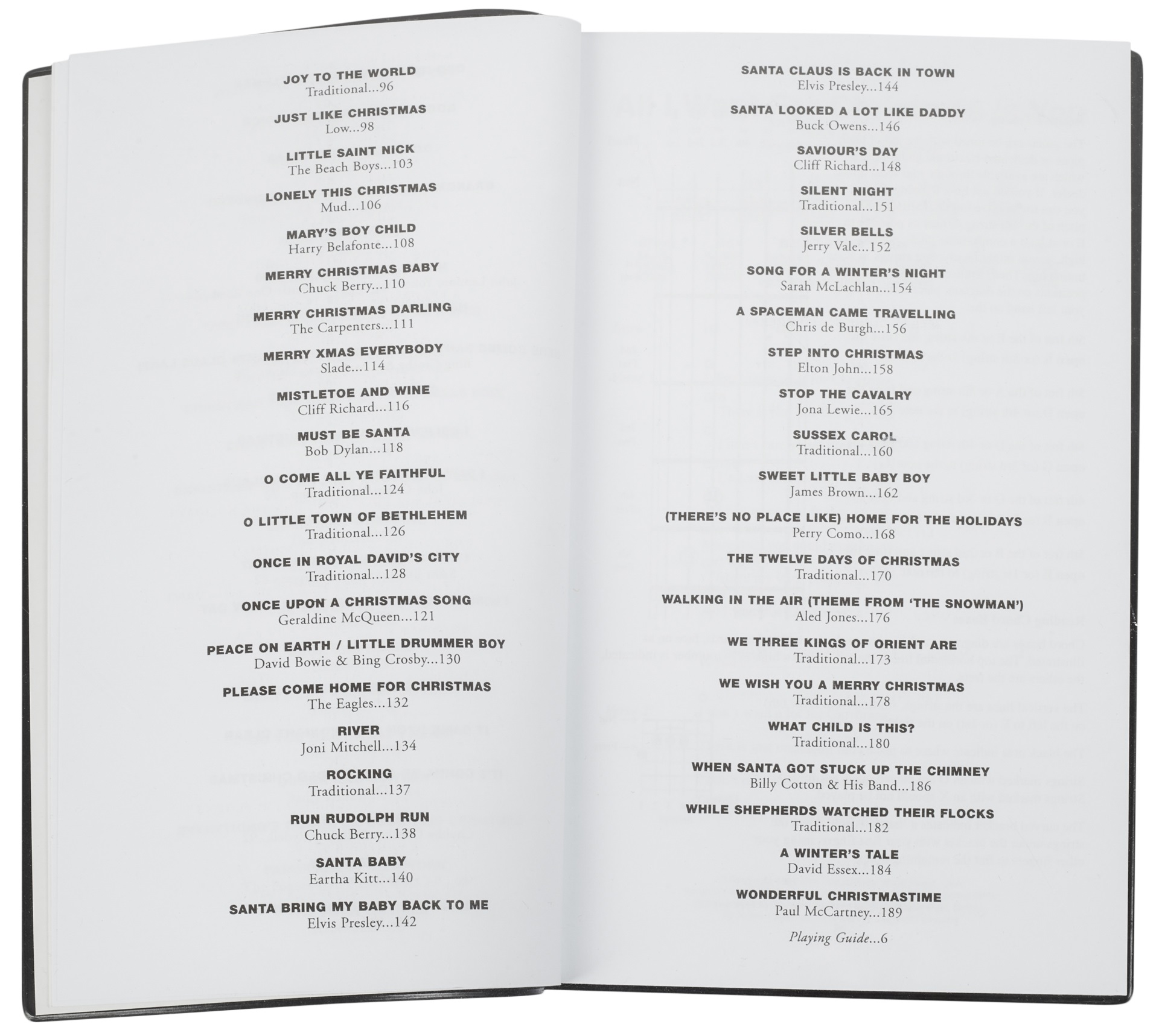 MS The Little Black Book Of Christmas Songs (obrázek 5)