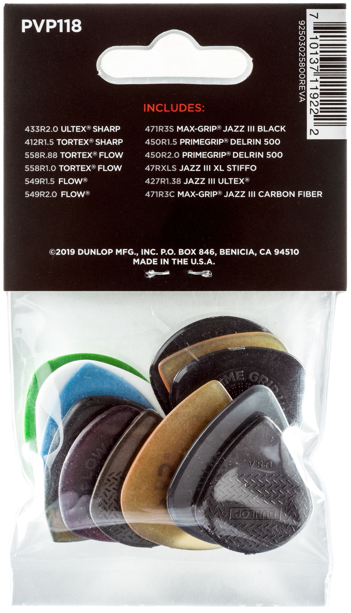 Dunlop Shred Picks Variety Pack (obrázek 3)