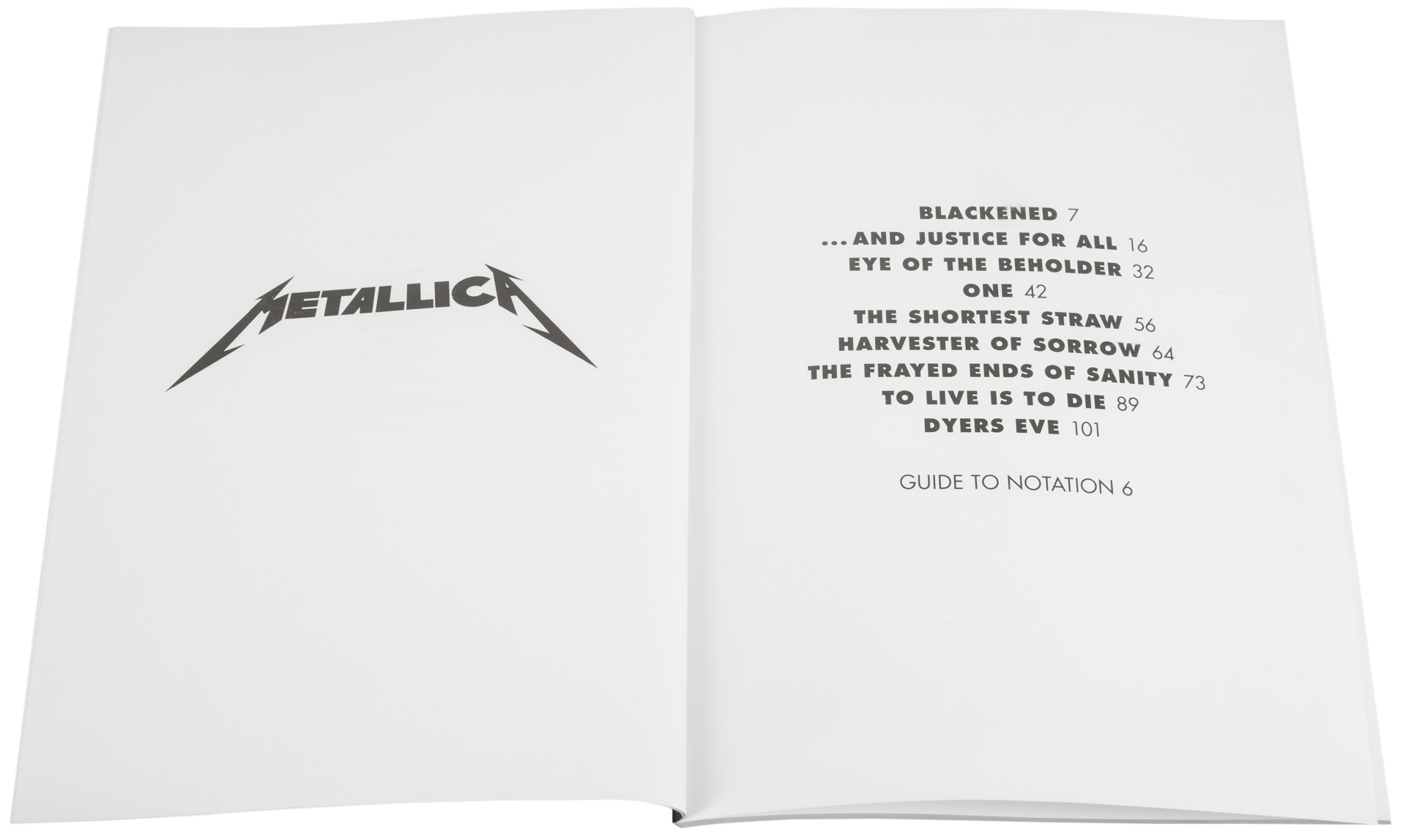 MS Metallica, And Justice For All TAB (obrázek 4)