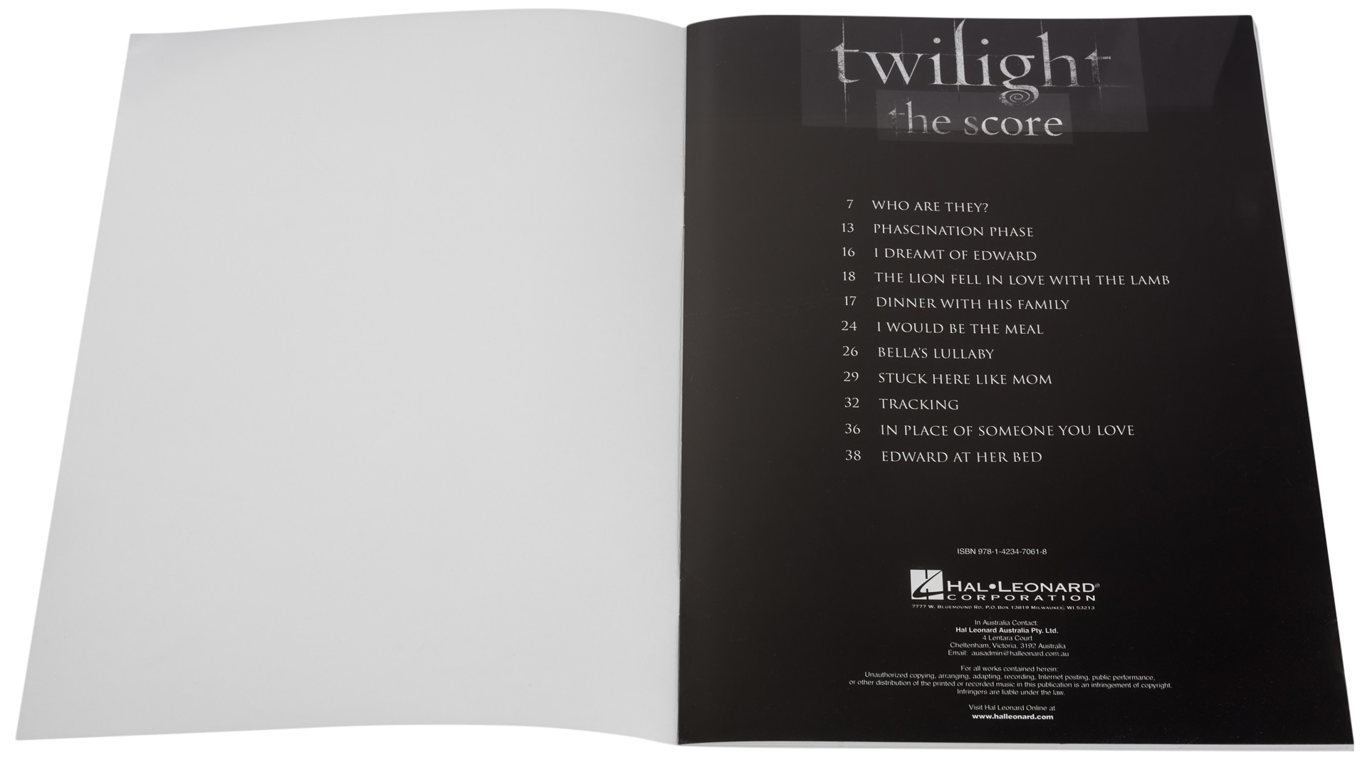 MS Carter Burwell: Twilight - The Score (Easy Piano) (obrázek 3)