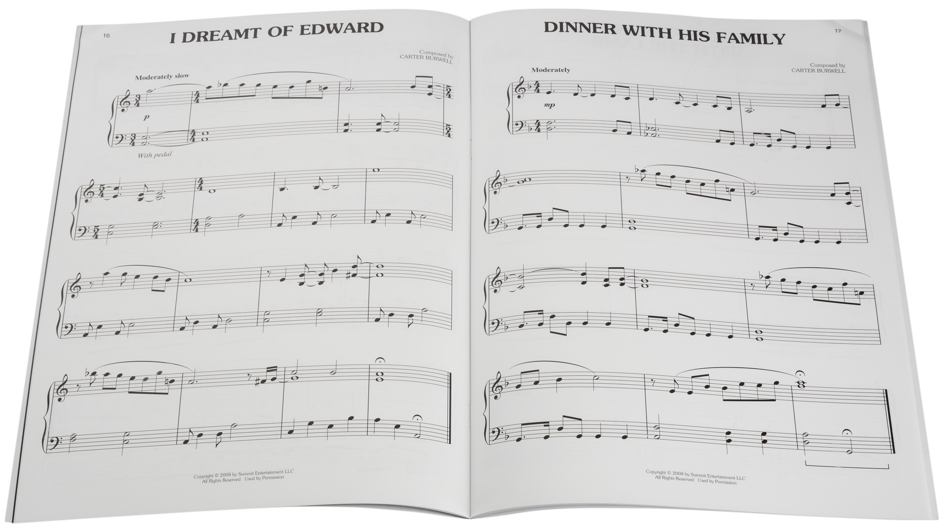 MS Carter Burwell: Twilight - The Score (Easy Piano) (obrázek 4)