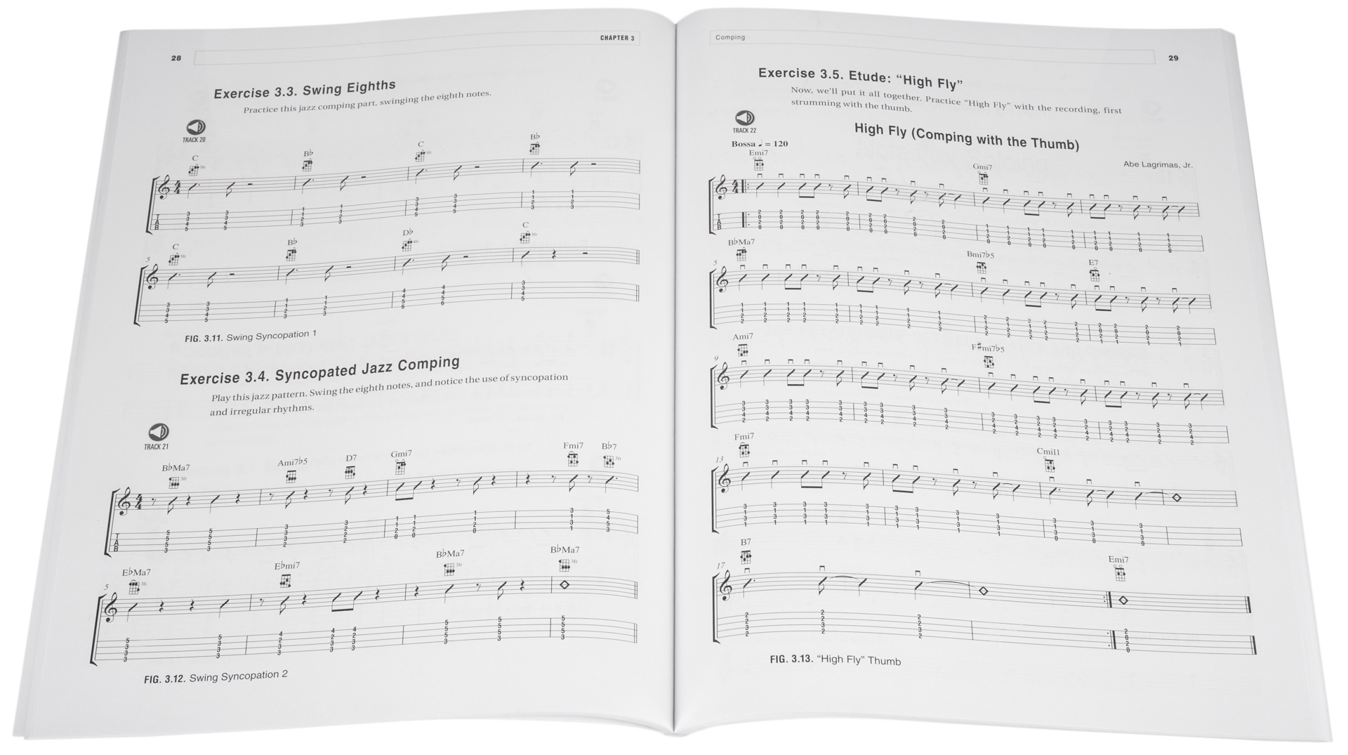 MS Jazz Ukulele: Comping, Soloing, Chord Melodies (Berklee Guide) (obrázek 3)