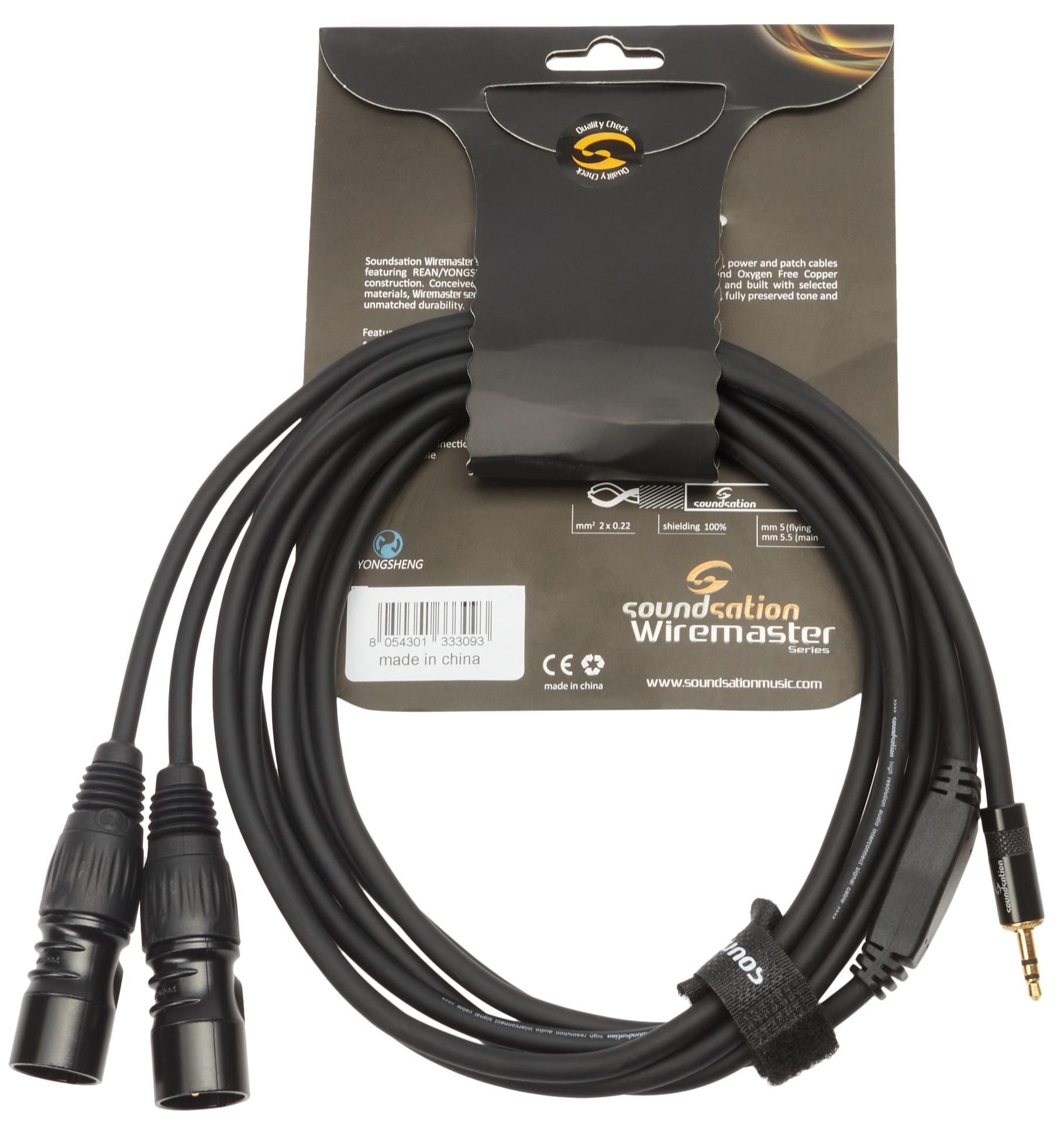 Levně Soundsation WM-MJ2XLR30