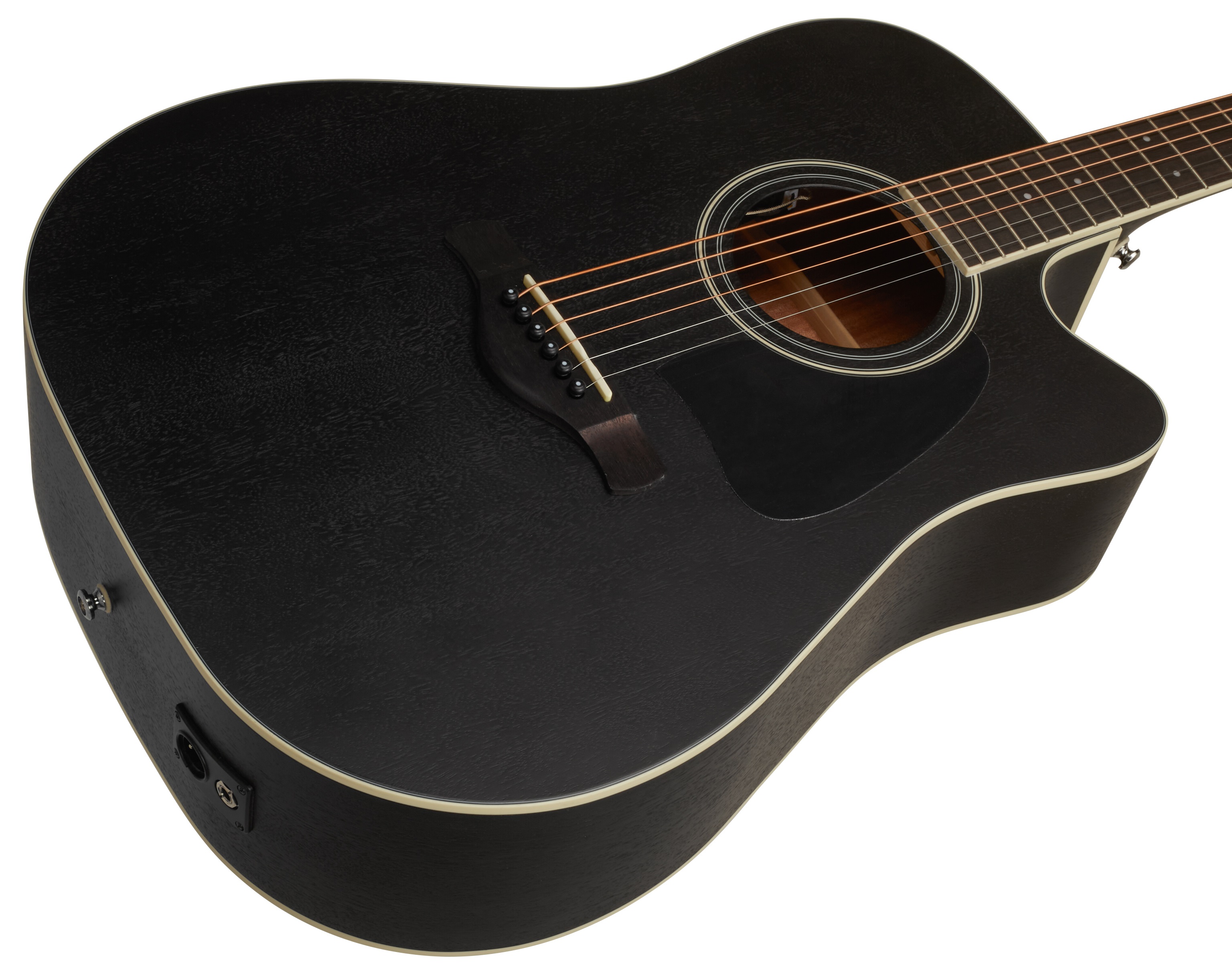 Ibanez AW84CE Weathered Black (obrázek 3)