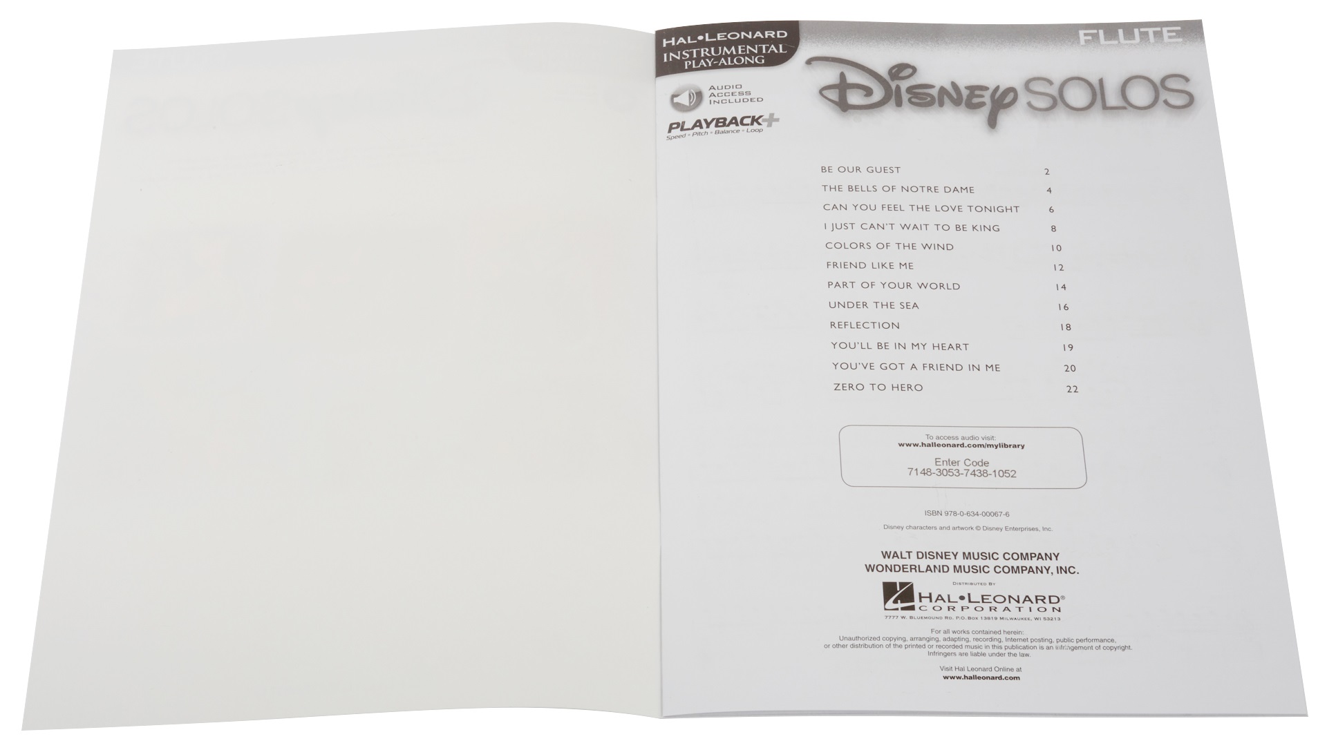 MS Disney Solos (Flute) (obrázek 3)
