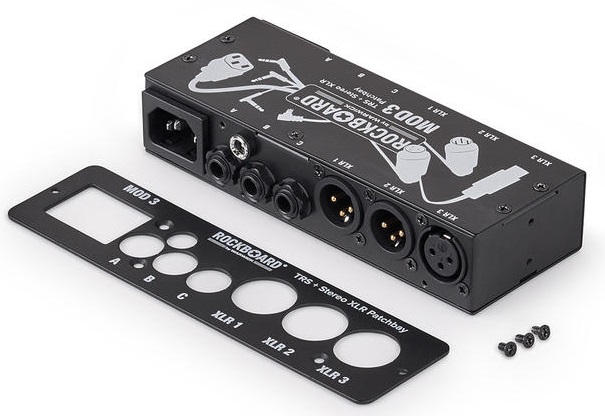 Rockboard MOD 3 V2 - All-in-One TRS & XLR Patchbay for Vocalists & Aco (obrázek 5)