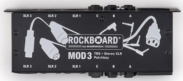 Rockboard MOD 3 V2 - All-in-One TRS & XLR Patchbay for Vocalists & Aco (obrázek 4)