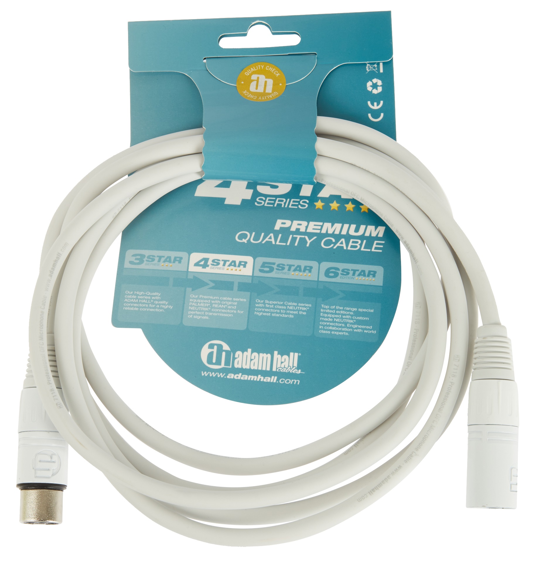 Levně Adam Hall K4 MMF 0250 SNOW