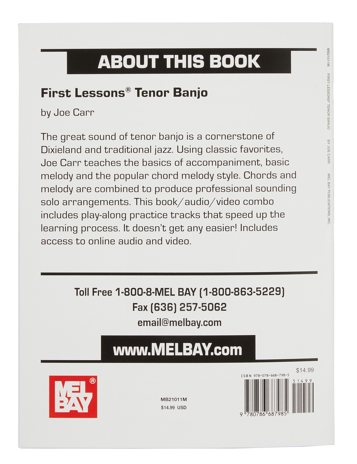 MS Joe Carr: First Lessons Tenor Banjo (obrázek 4)