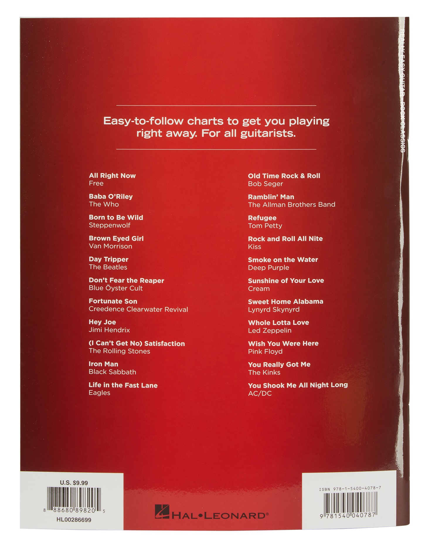 MS Rock Classics - Really Easy Guitar Series (obrázek 4)