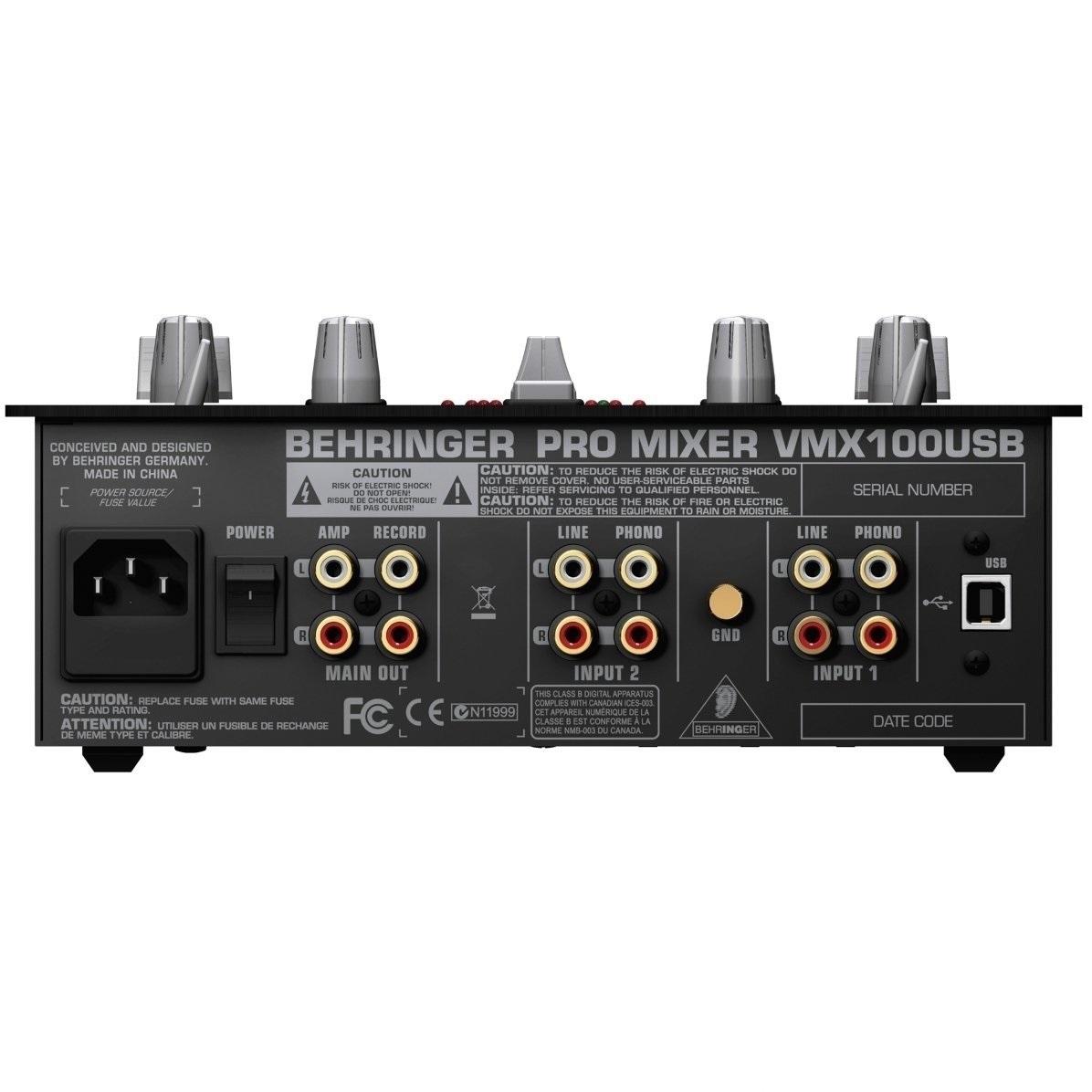 Behringer VMX100USB (obrázek 3)