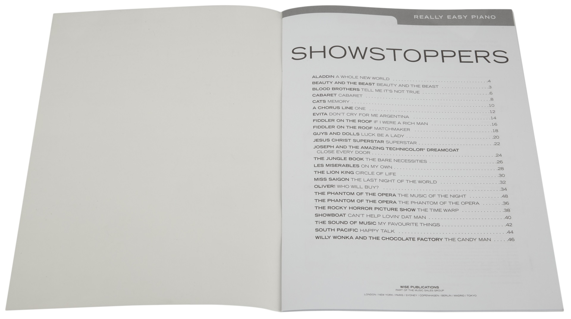 MS Really Easy Piano: Showstoppers (obrázek 3)