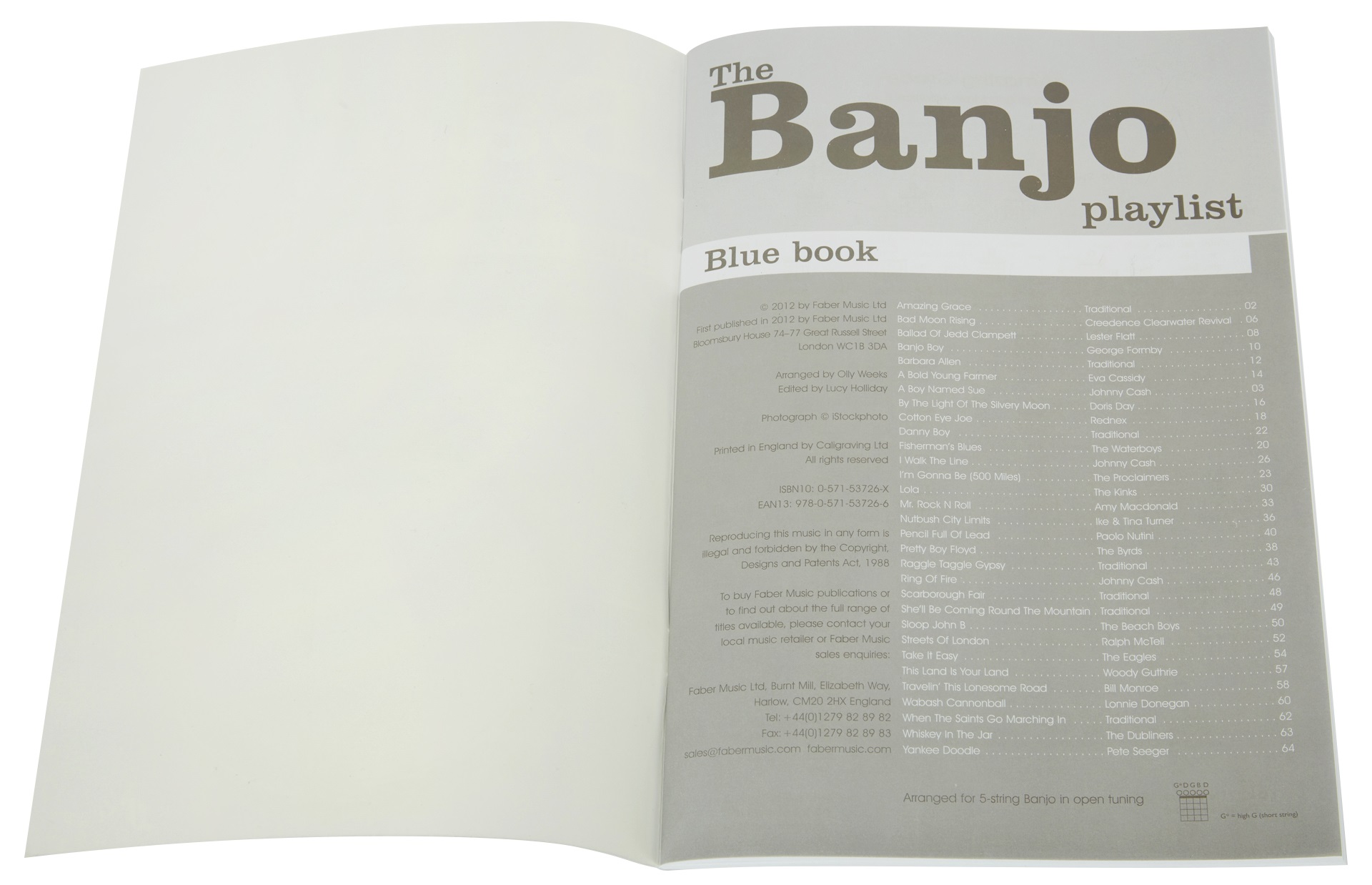 MS The Banjo Playlist: Blue Book (obrázek 3)