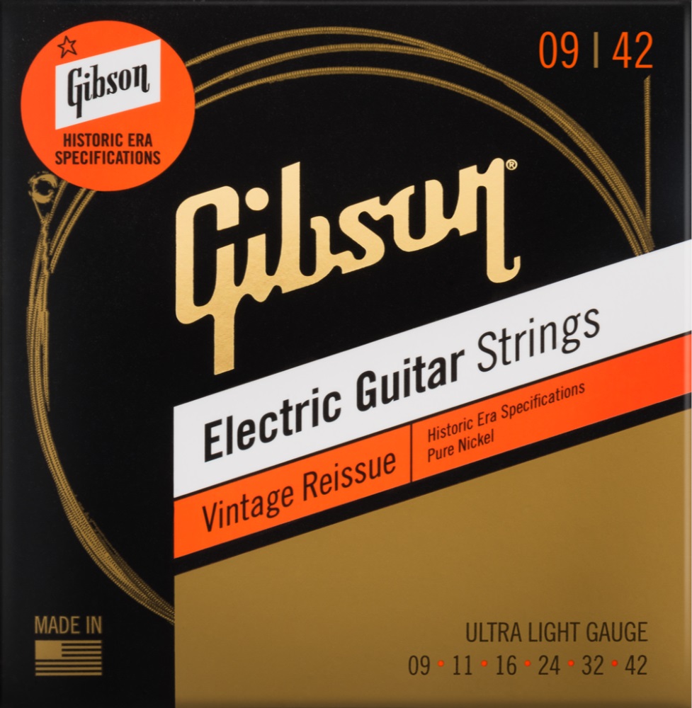 Levně Gibson Vintage Reissue Electric Guitar Strings Ultra-Light