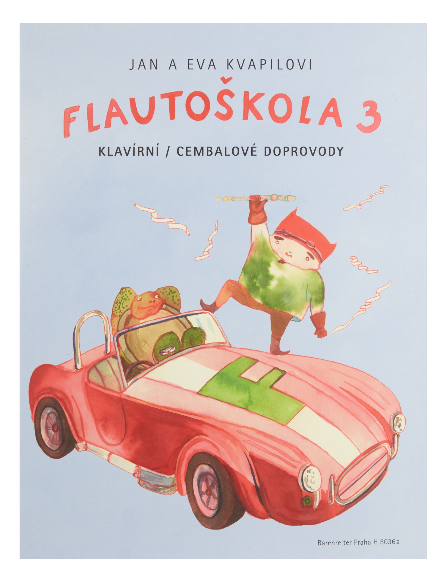 Levně KN Flautoškola 3 - klavírní / cembalové doprovody