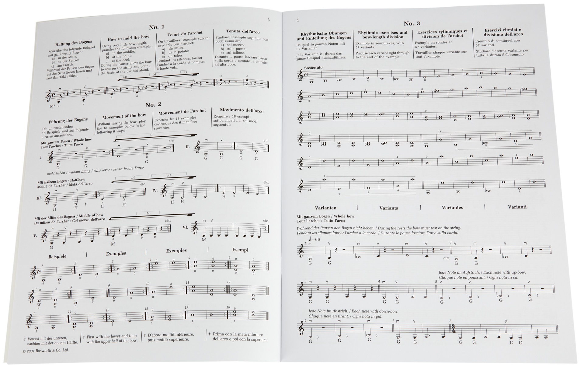 MS The Original Sevcik Violin Studies: School Of Bowing Technique Part (obrázek 3)