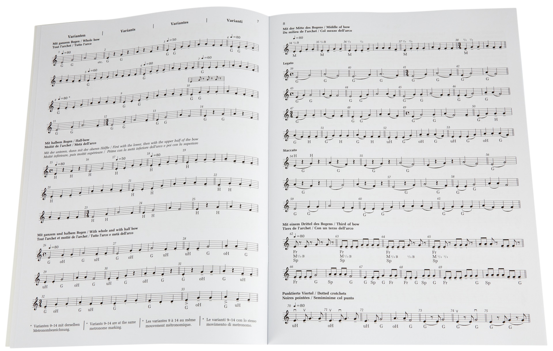 MS The Original Sevcik Violin Studies: School Of Bowing Technique Part (obrázek 4)