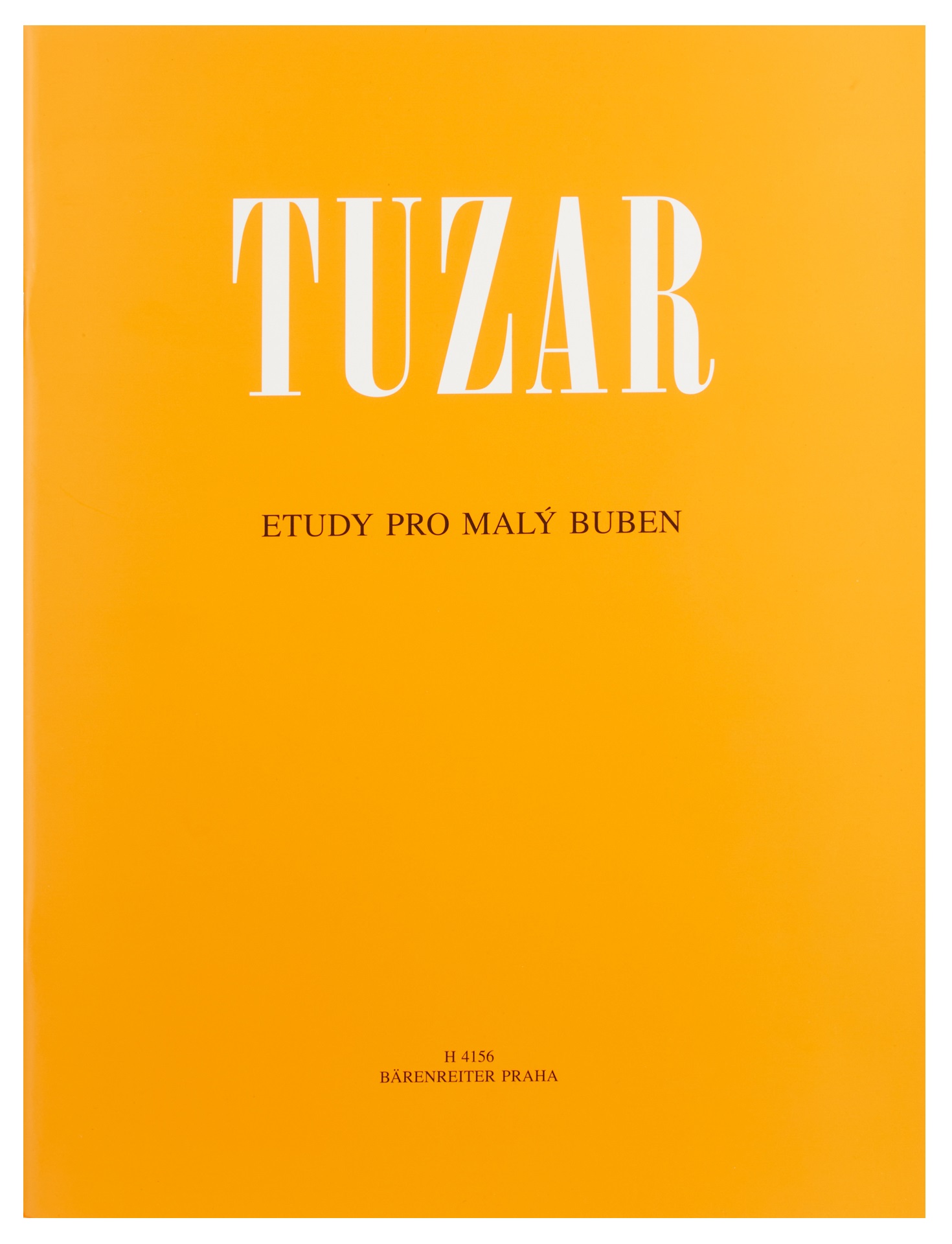 Levně KN Josef Tuzar - Etudy pro malý buben