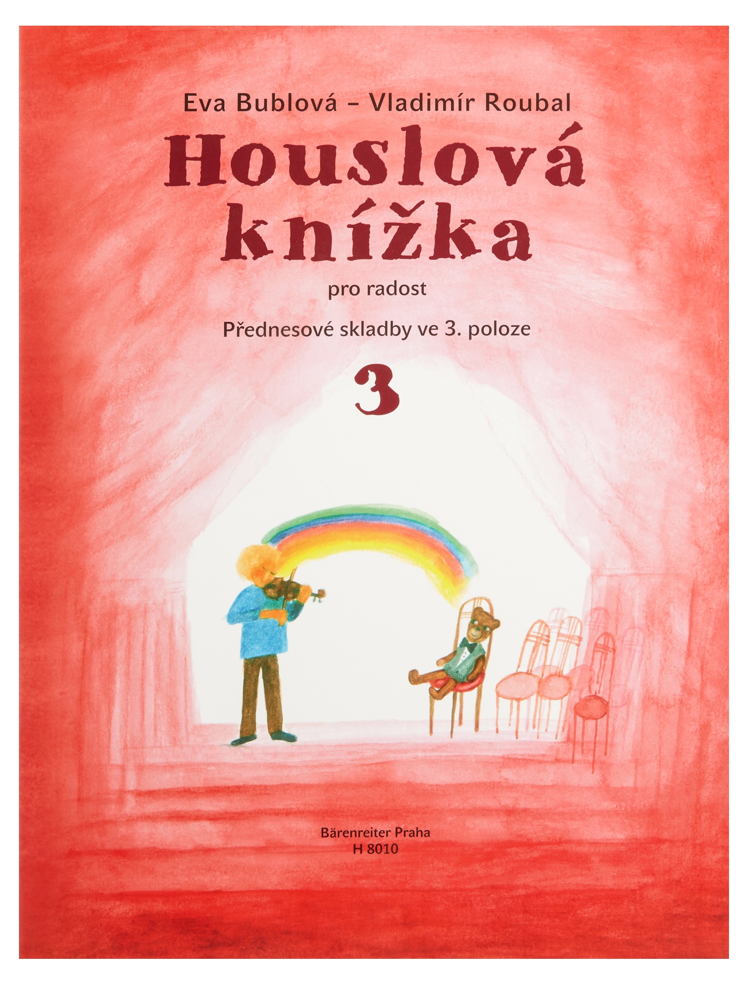 Levně KN Houslová knížka pro radost - Přednesové skladby ve 3. poloze 3