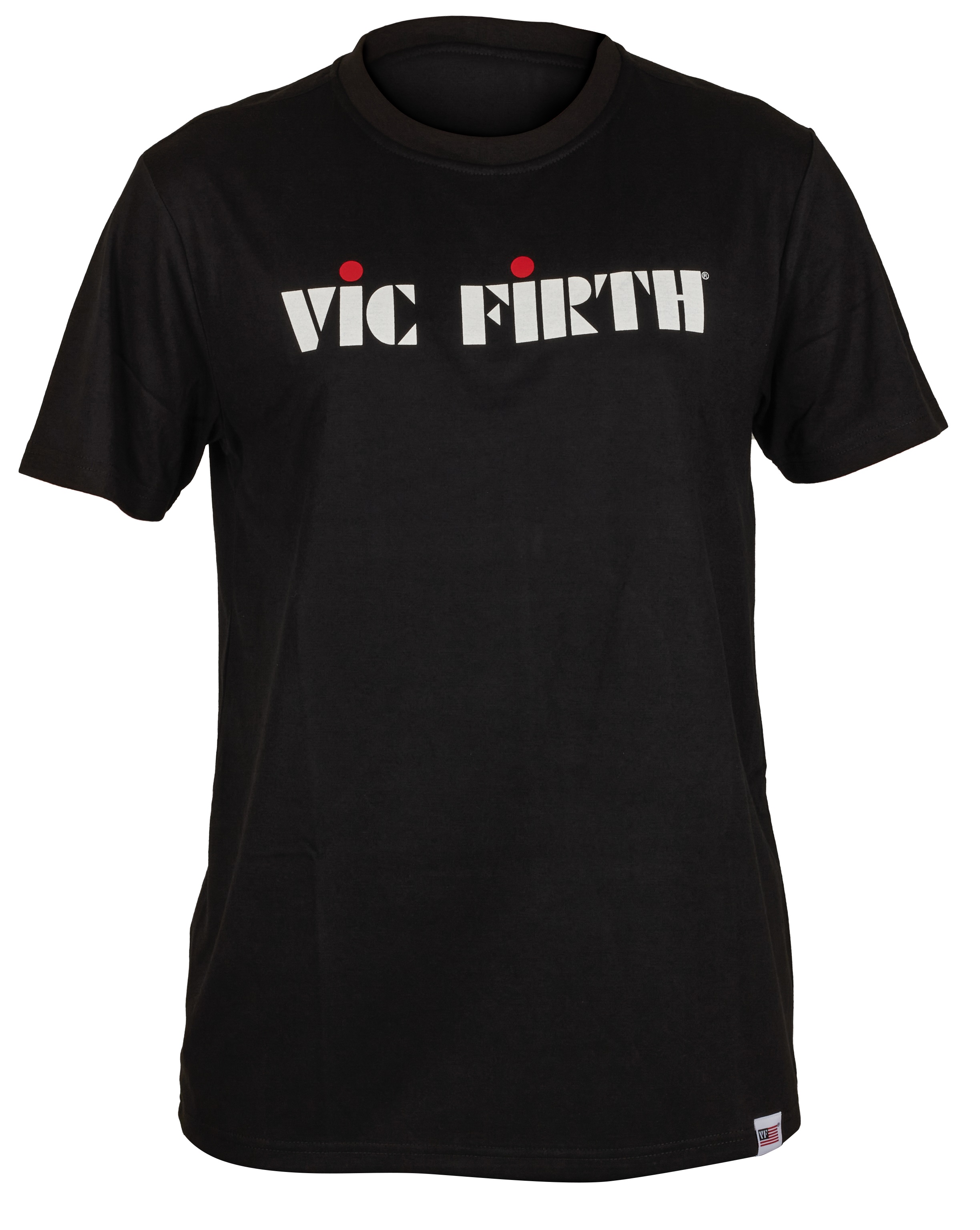 Levně Vic Firth Black Logo Tee Large