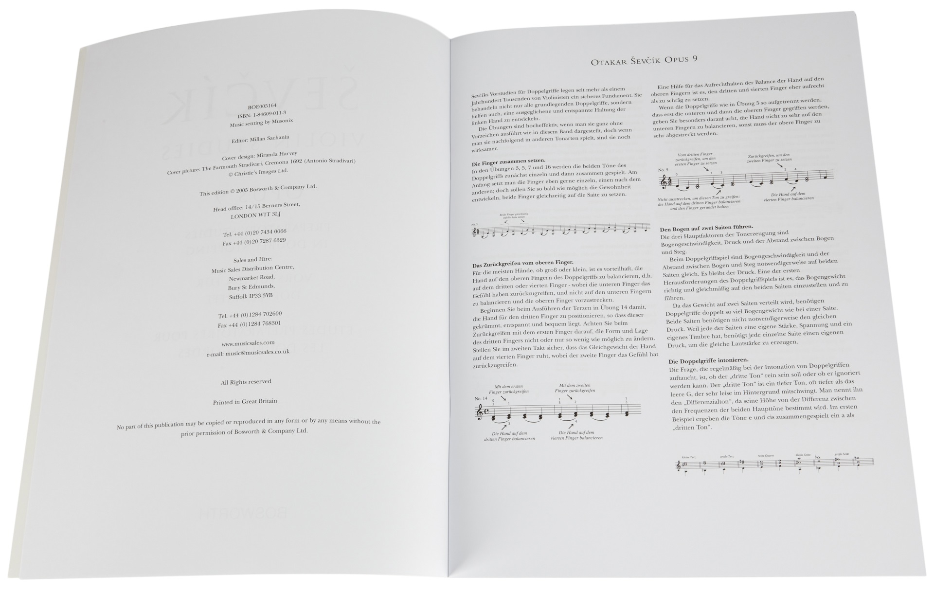 MS Otakar Sevcik: Violin Studies Op.9 (2005 Edition) (obrázek 3)