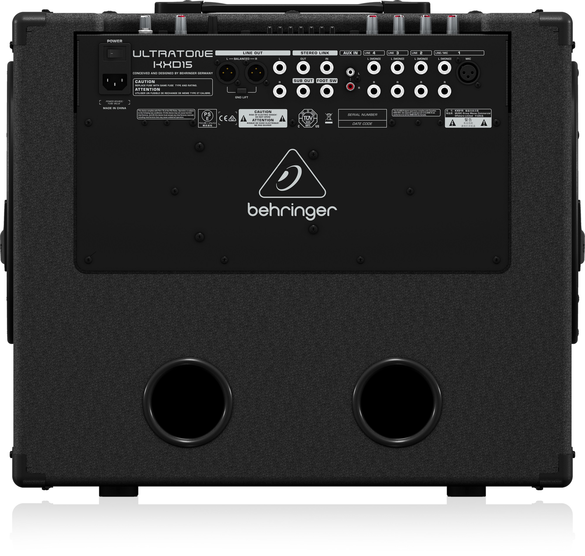 Behringer KXD15 (obrázek 3)