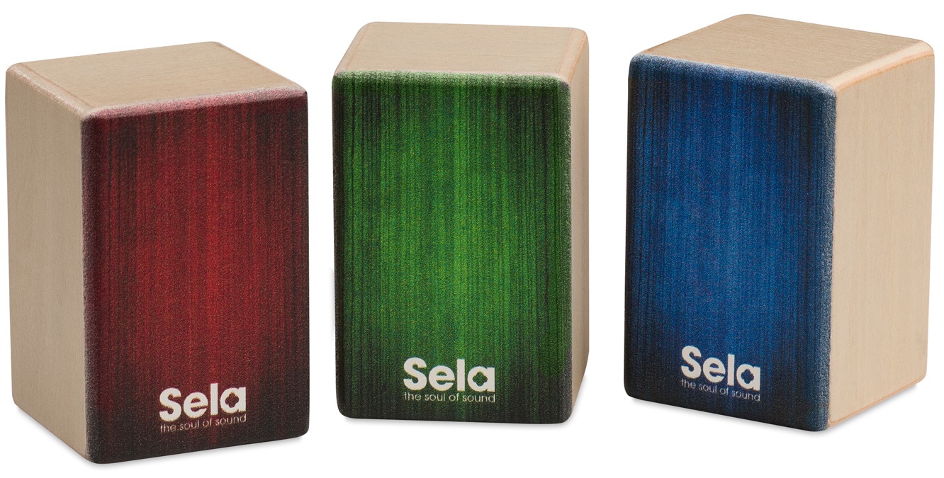 Levně Sela Mini Cajon Shaker Set