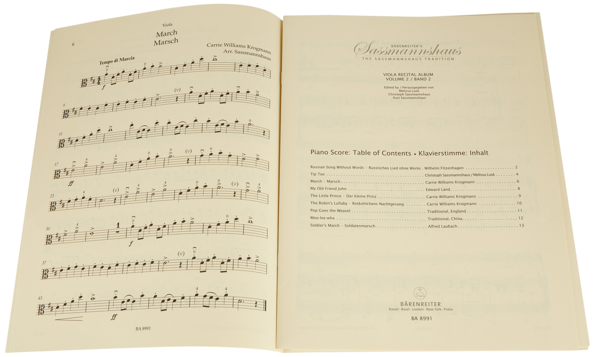 MS Viola Recital Album, svazek 2 (obrázek 3)