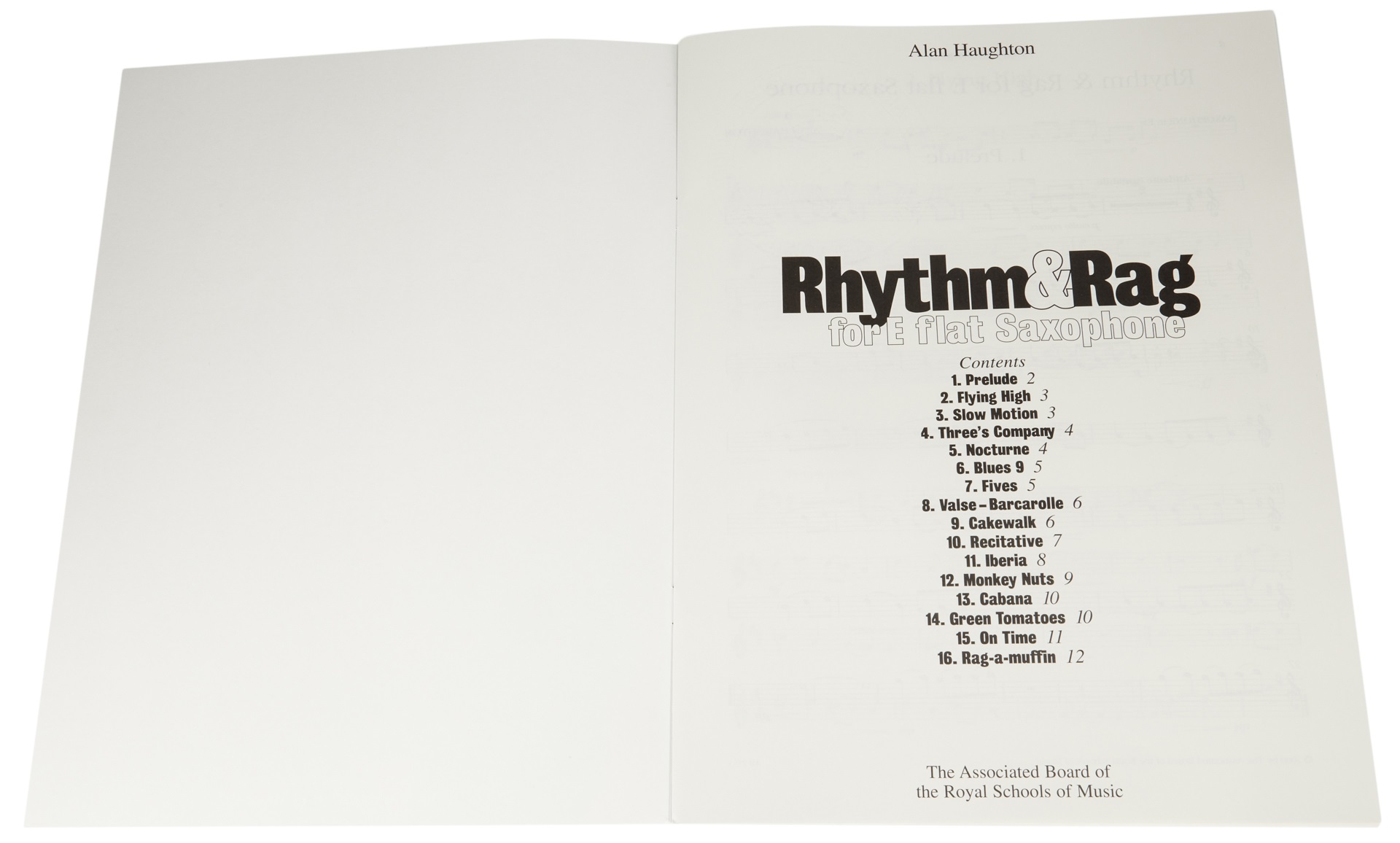 MS Rhythm & Rag for E flat Saxophone (obrázek 3)