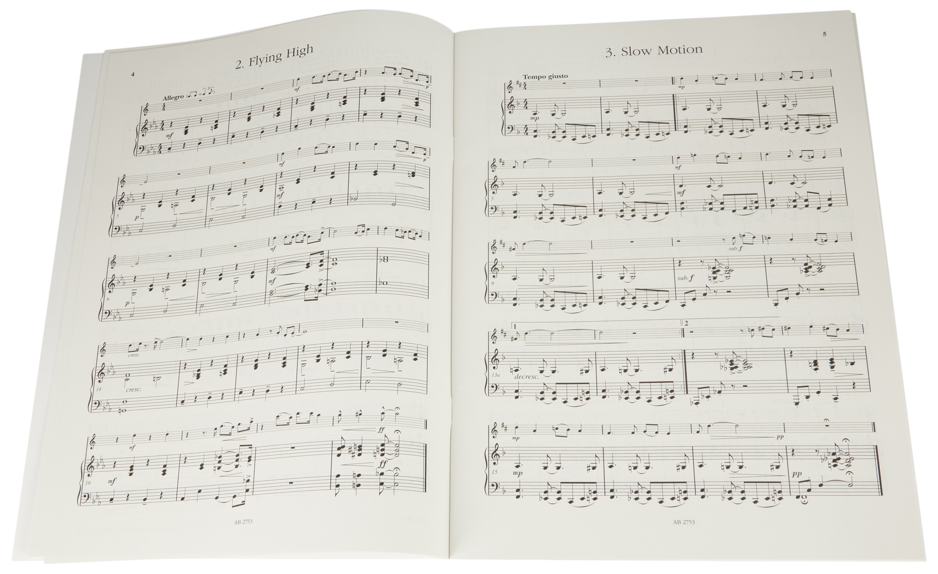 MS Rhythm & Rag for E flat Saxophone (obrázek 4)