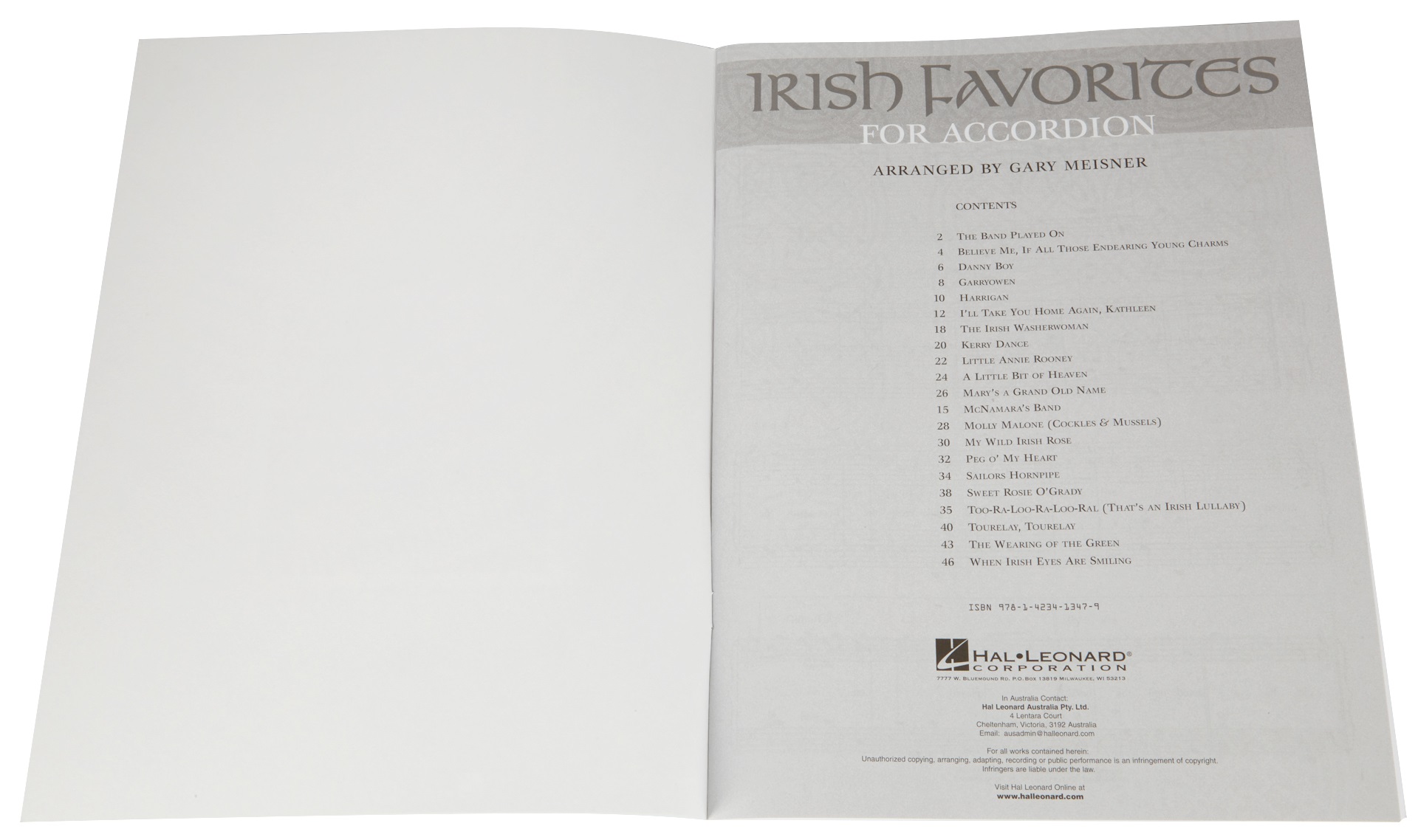 MS Irish Favorites For Accordion (obrázek 3)