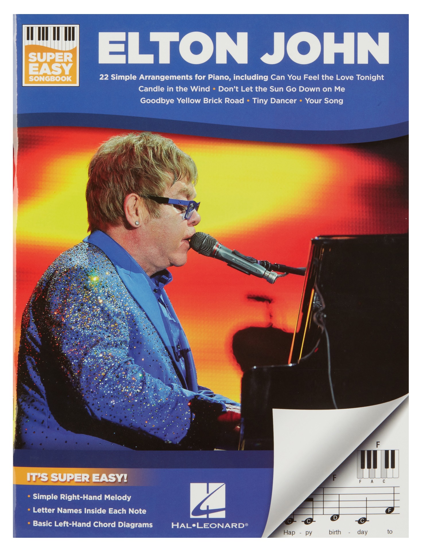 Levně MS Super Easy Songbook - Elton John
