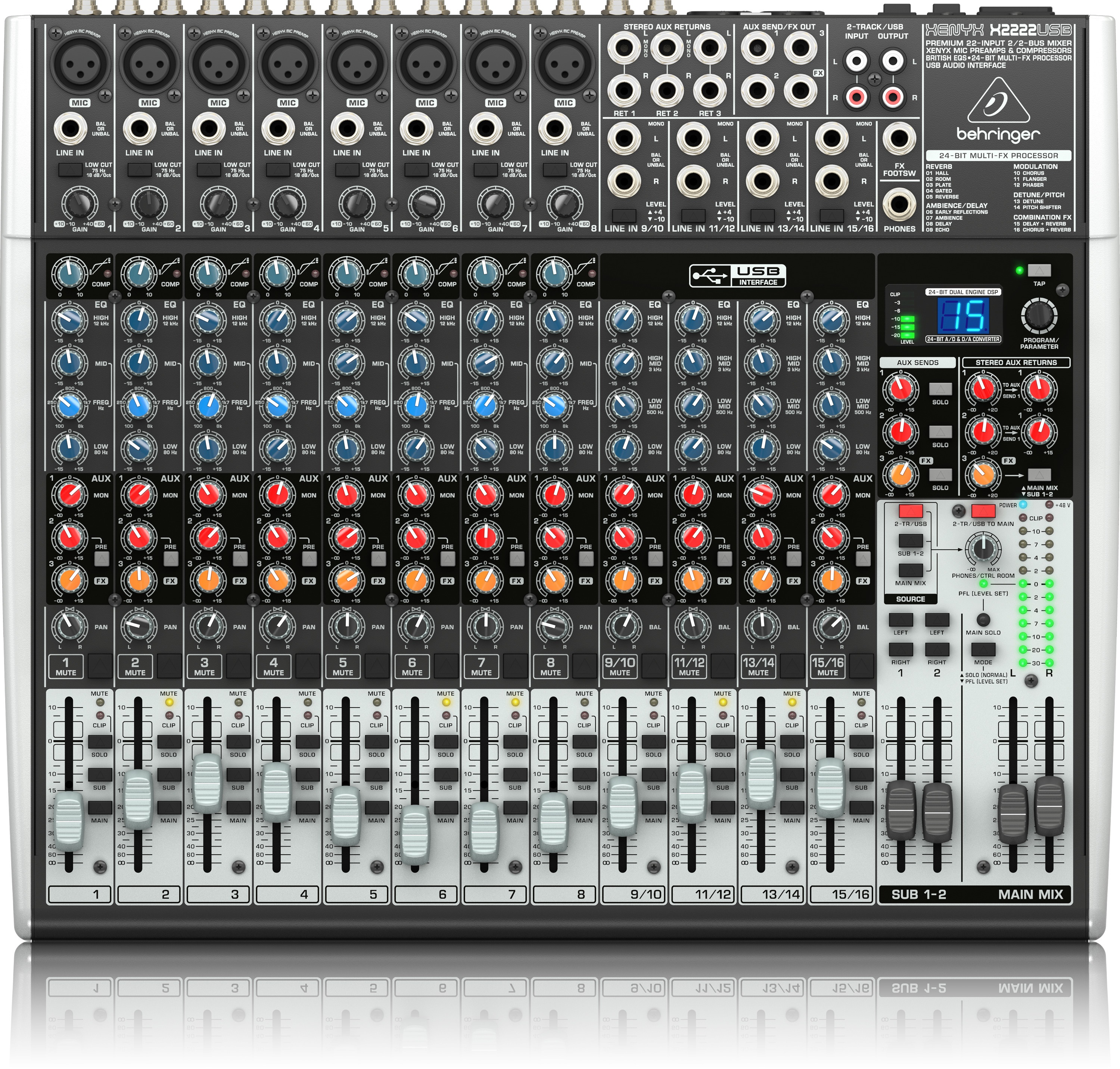 Levně Behringer Xenyx X2222USB
