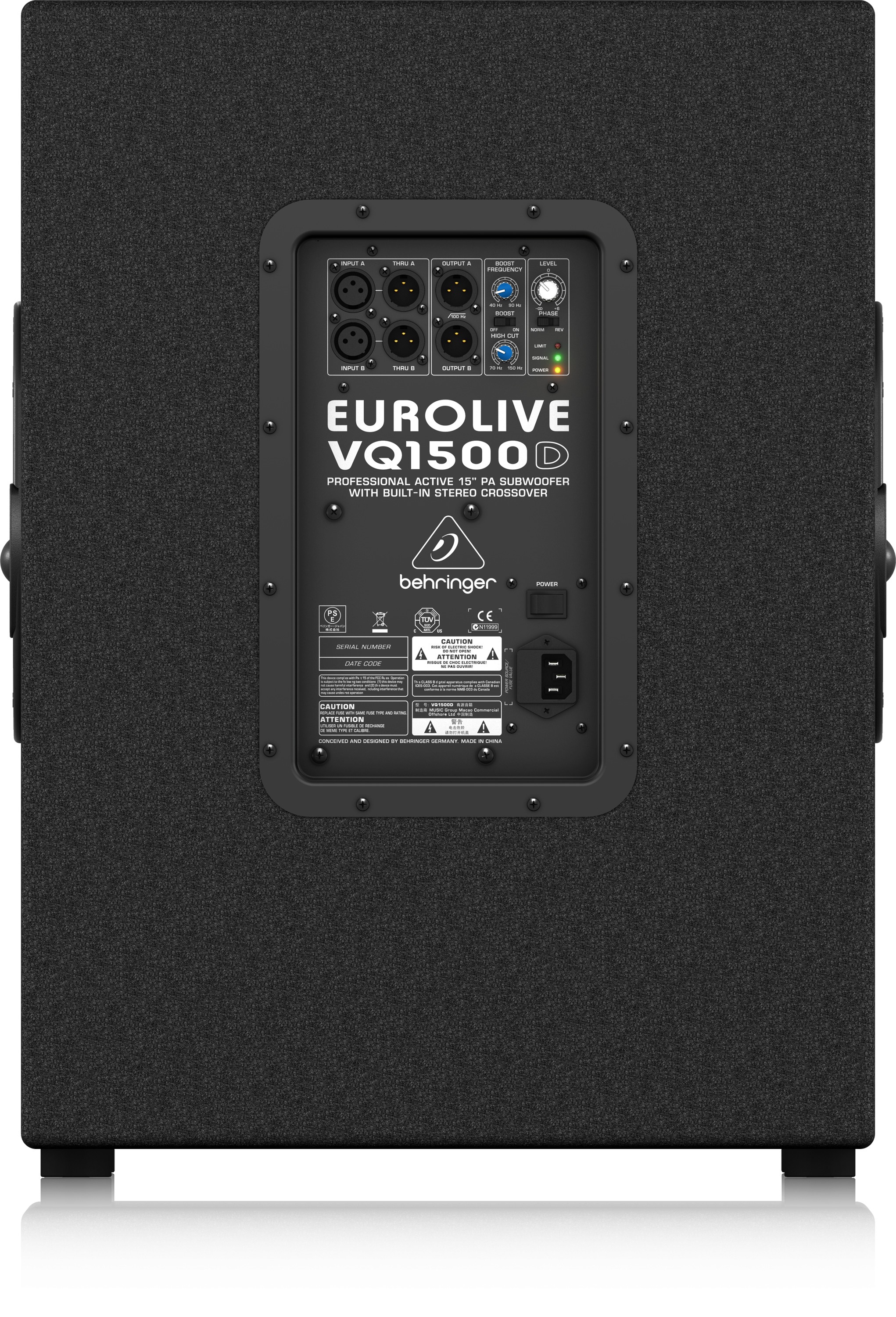 Behringer VQ1500D (obrázek 3)